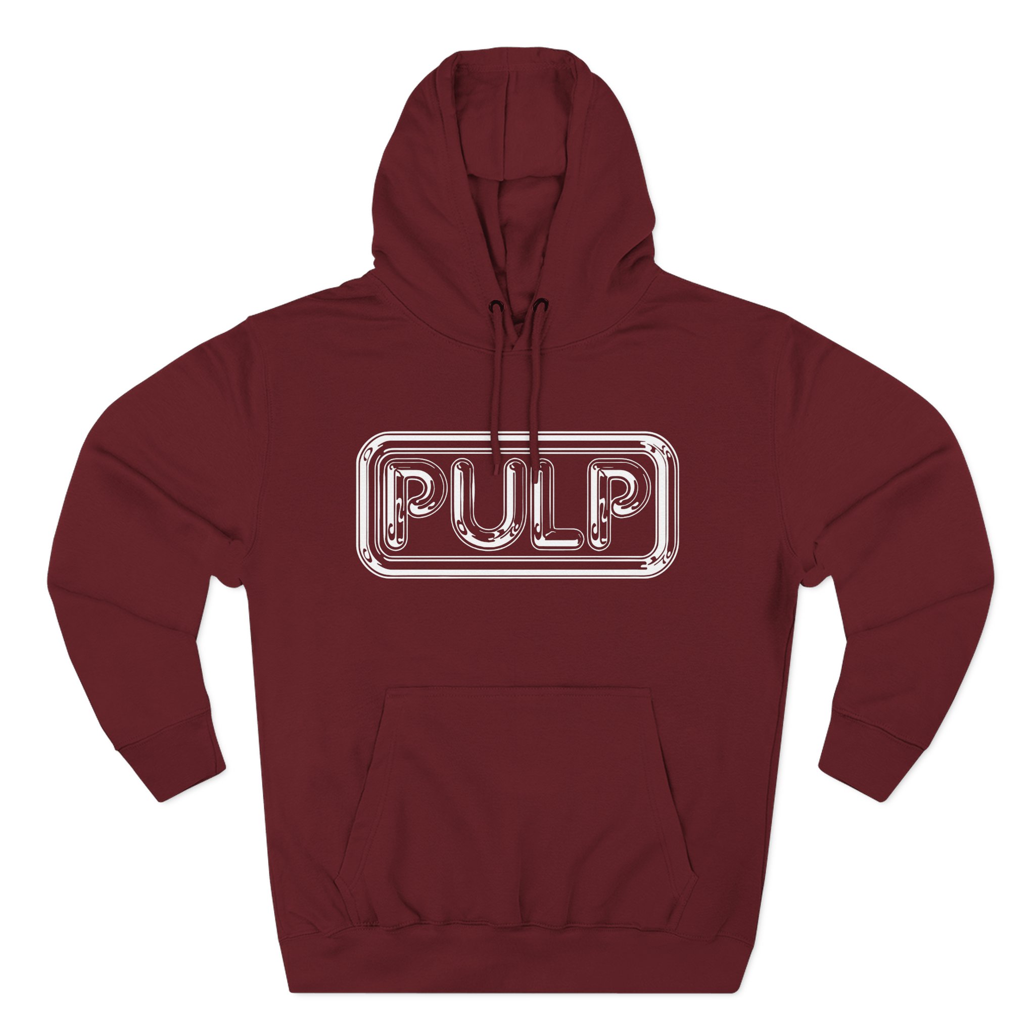 Pulp Logo Three-Panel Fleece Hoodie