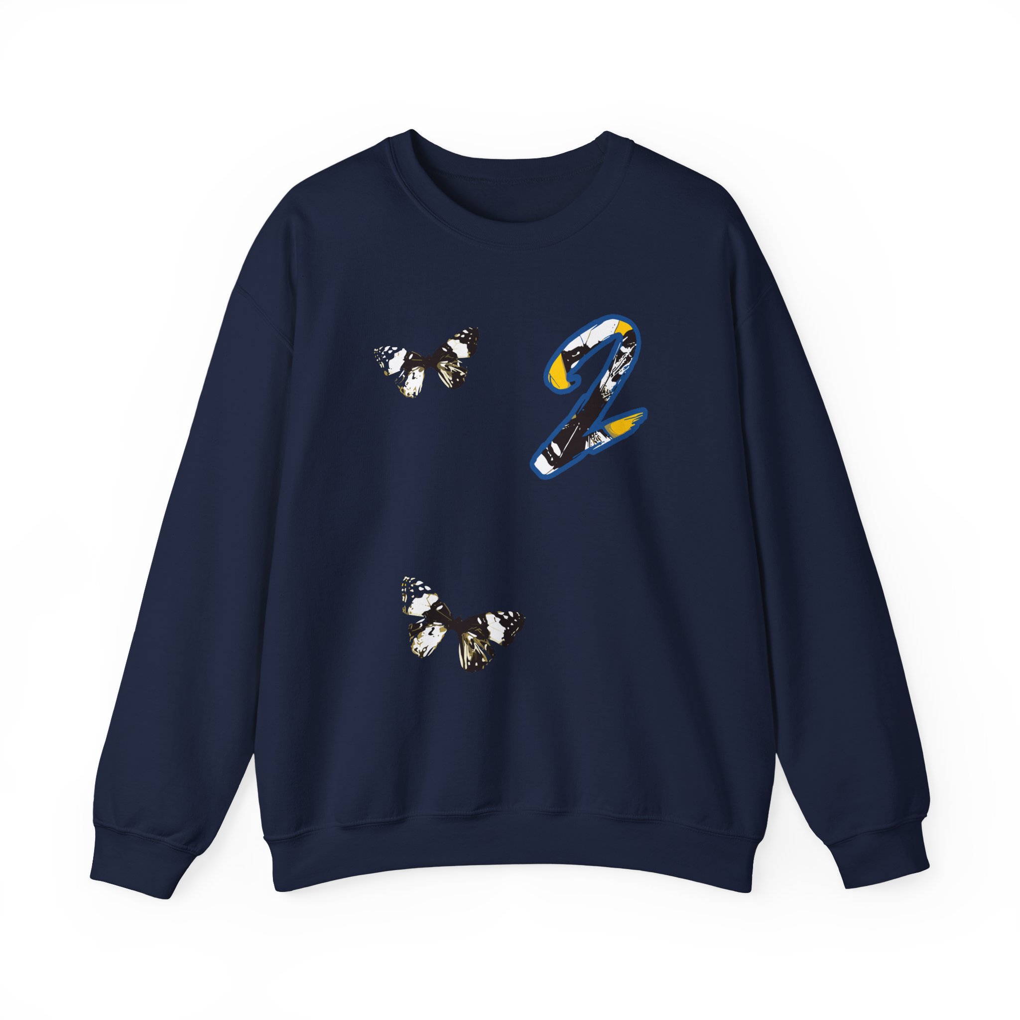 Joyner Lucas Multi Butterfly Unisex Heavy Blendâ„¢ Crewneck Sweatshirt