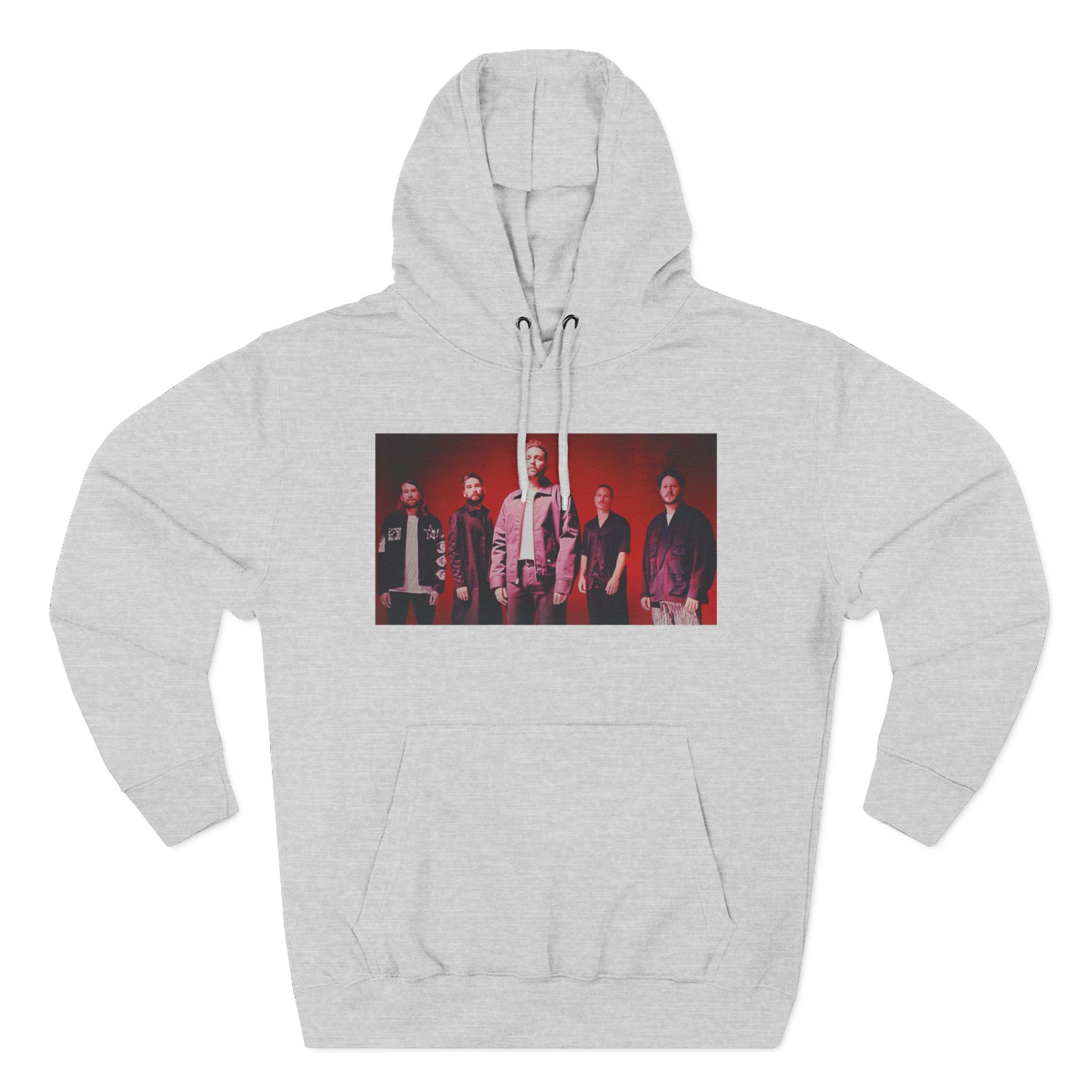 You Me at Six Photo Three-Panel Fleece Hoodie