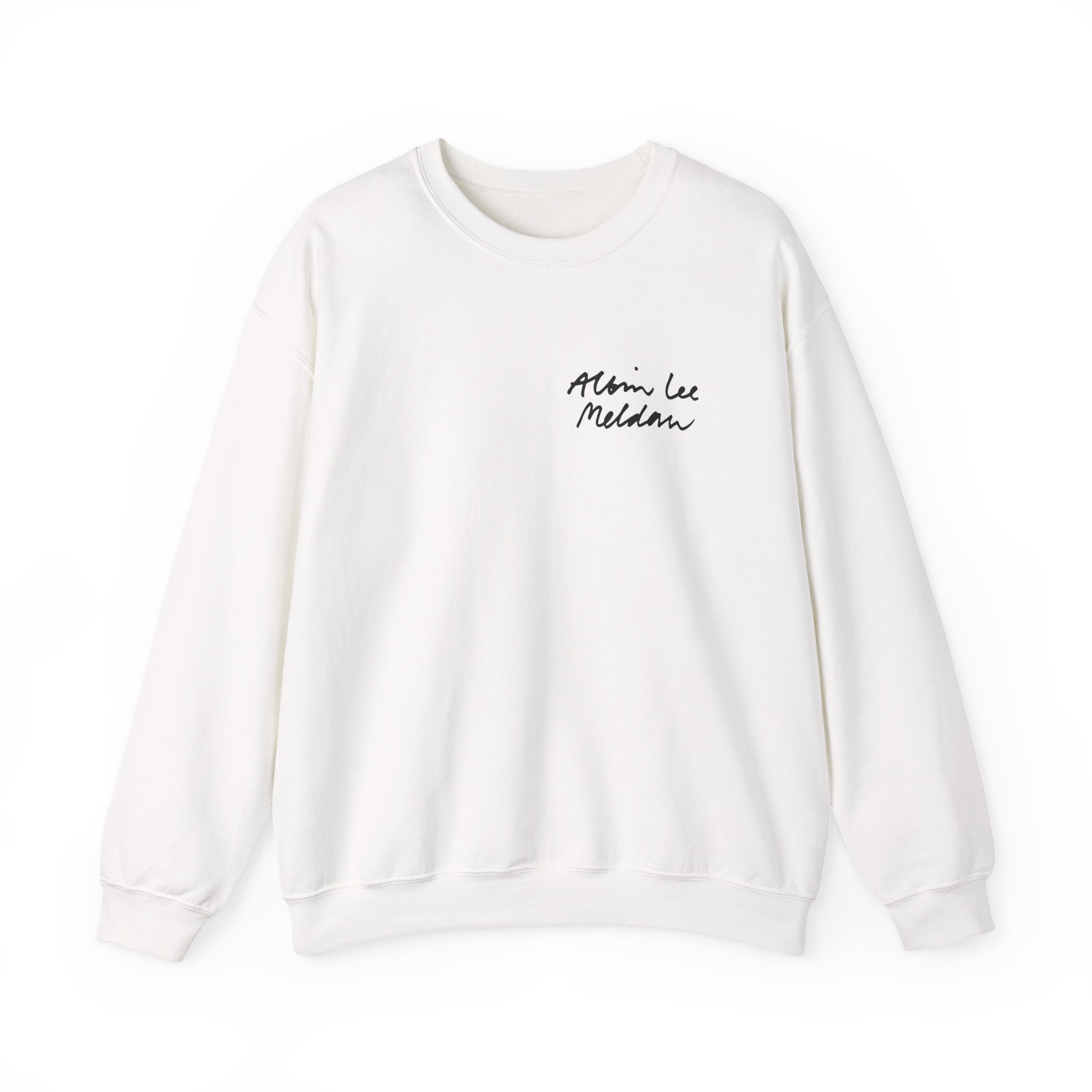 Albin Lee Meldau Signatur Unisex Heavy Blendâ„¢ Crewneck Sweatshirt