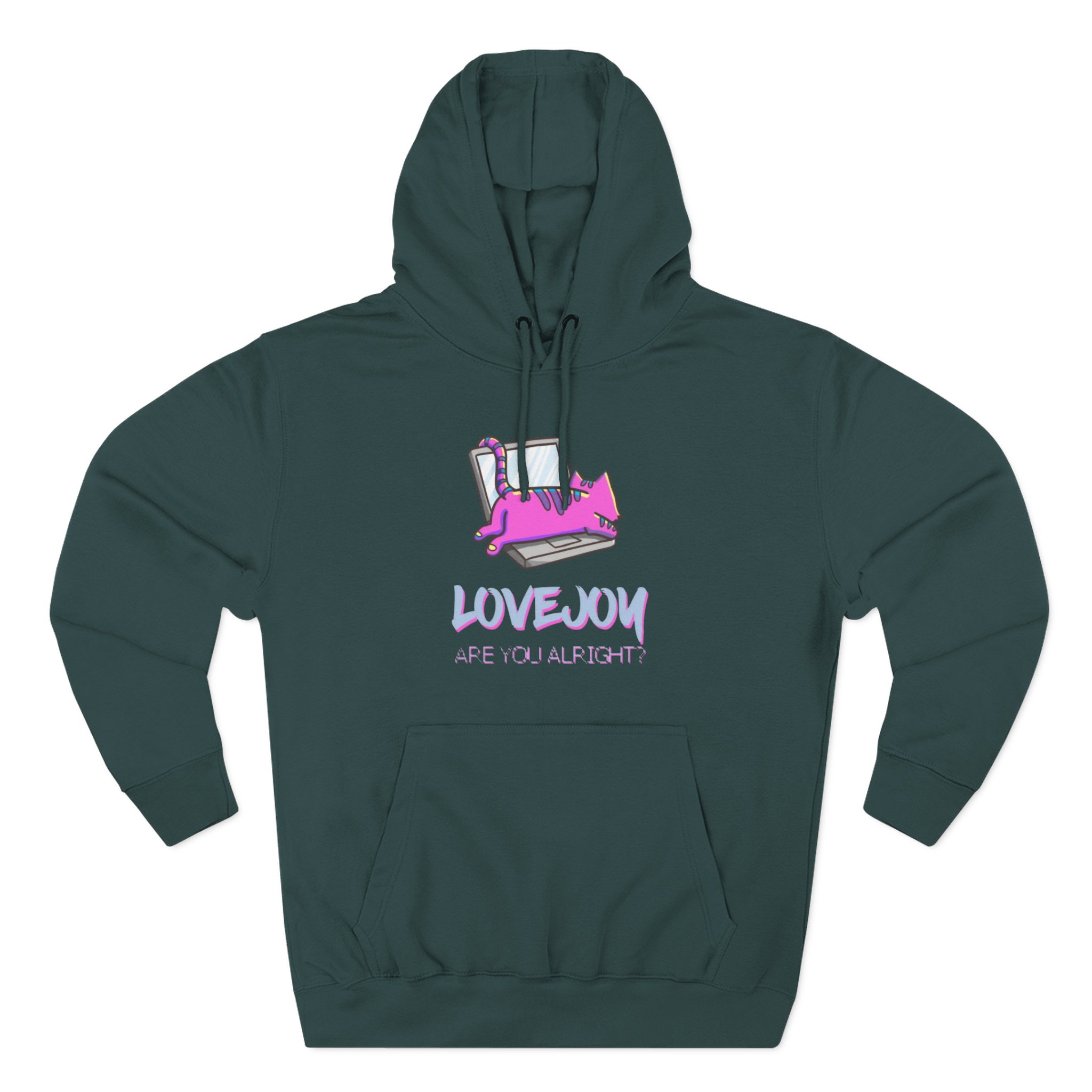 Lovejoy Three-Panel Fleece Hoodie