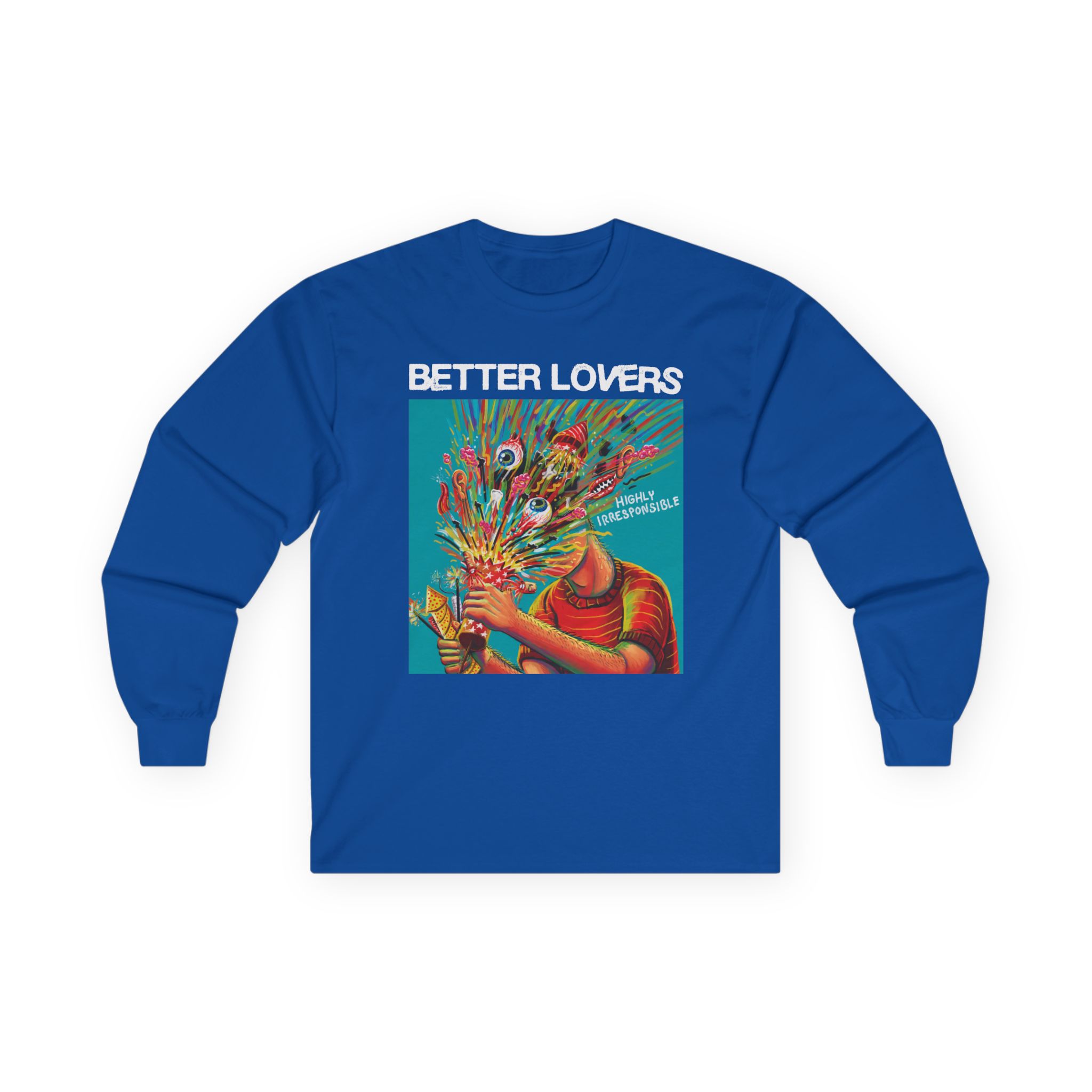 Better Lovers Highly Irresponsible Album Art Unisex Ultra Cotton Long Sleeve Tee