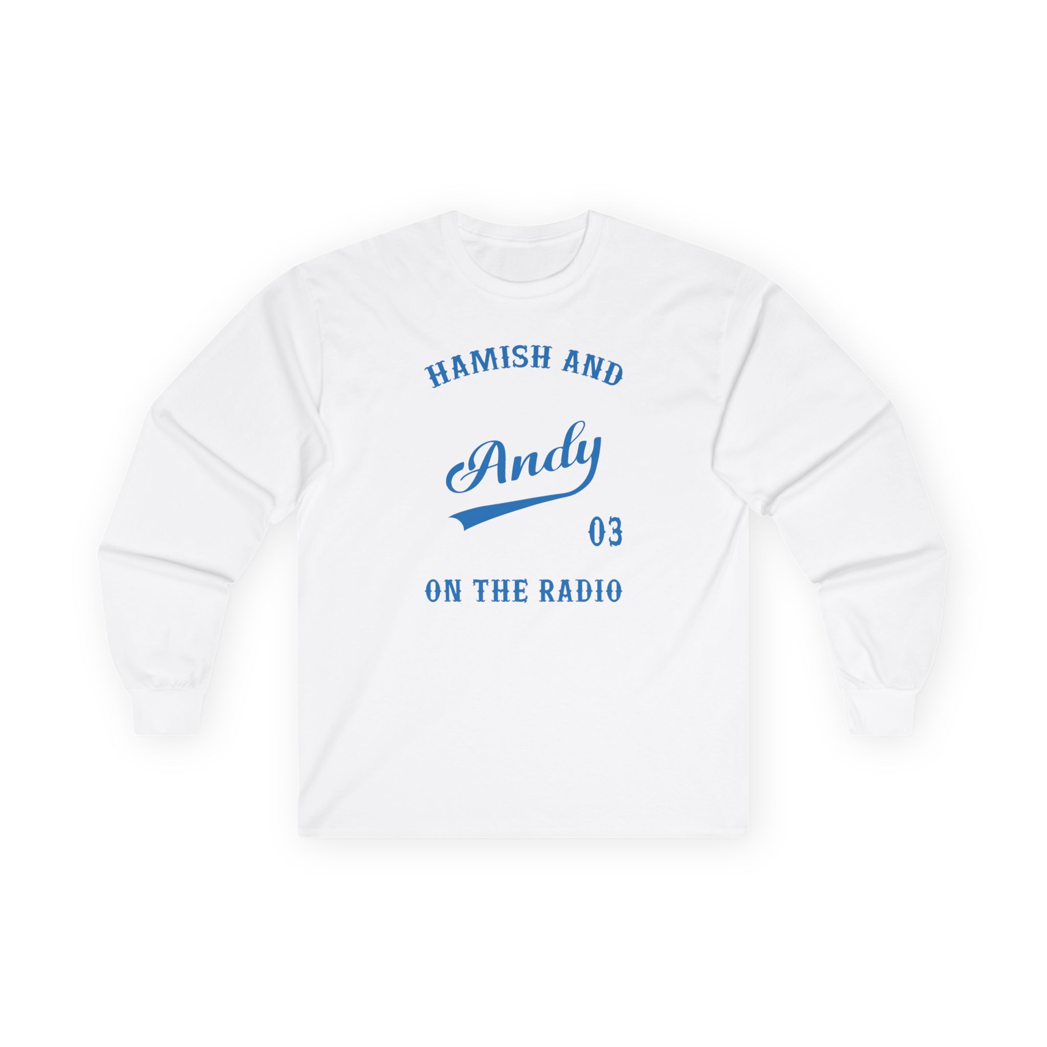 Hamish and Andy Unisex Ultra Cotton Long Sleeve Tee