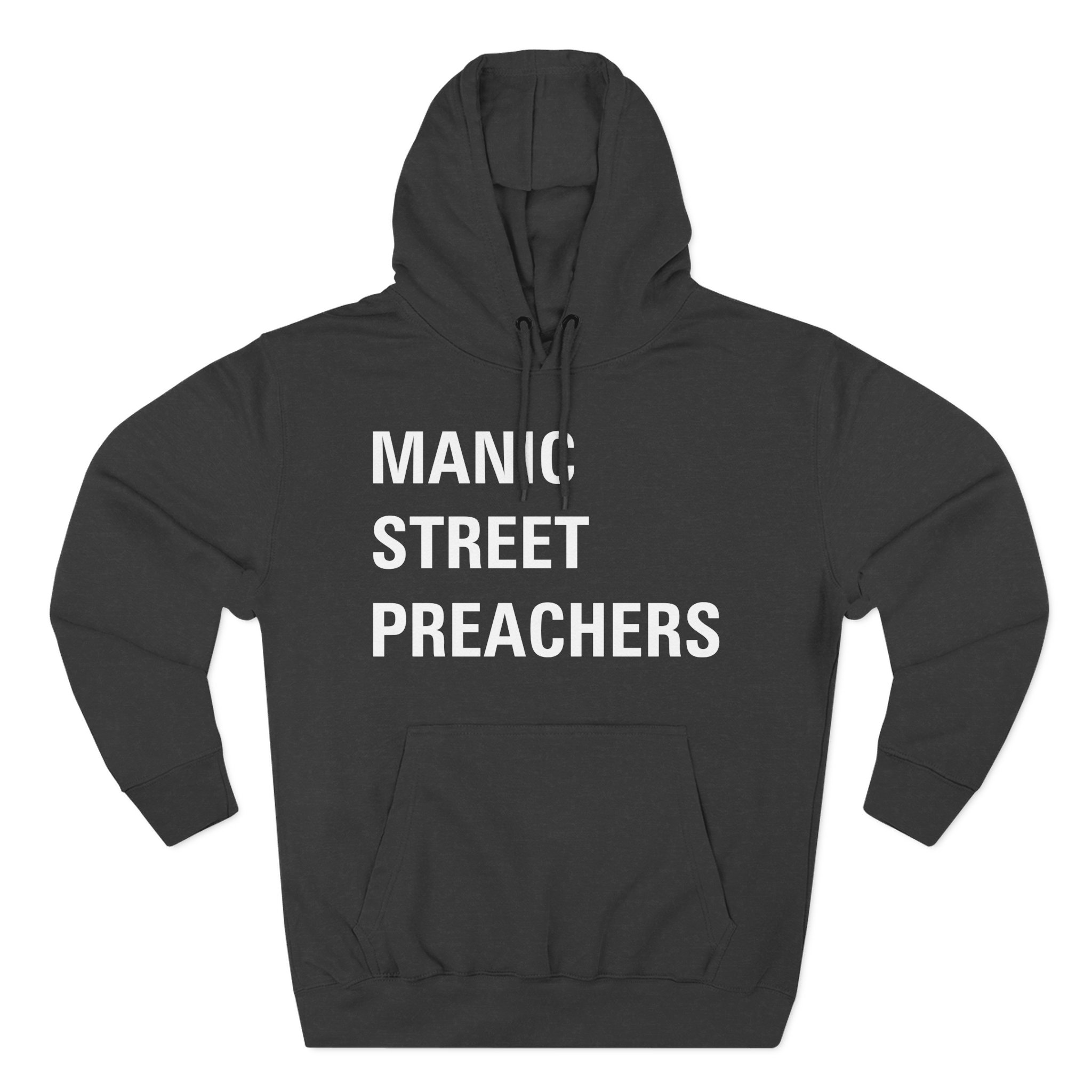 Manic Street Preachers Block Logo Three-Panel Fleece Hoodie