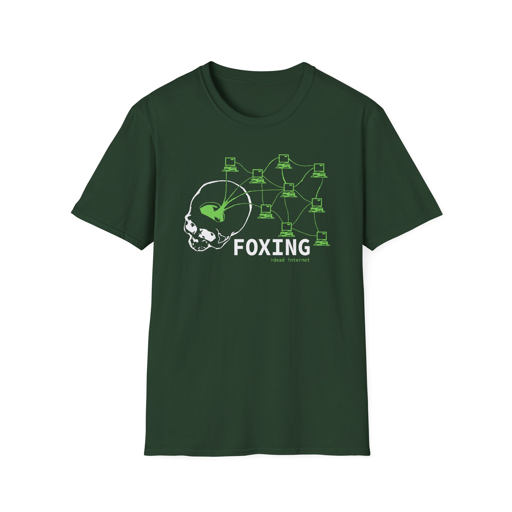 Foxing Dead Internet Unisex Softstyle T-Shirt