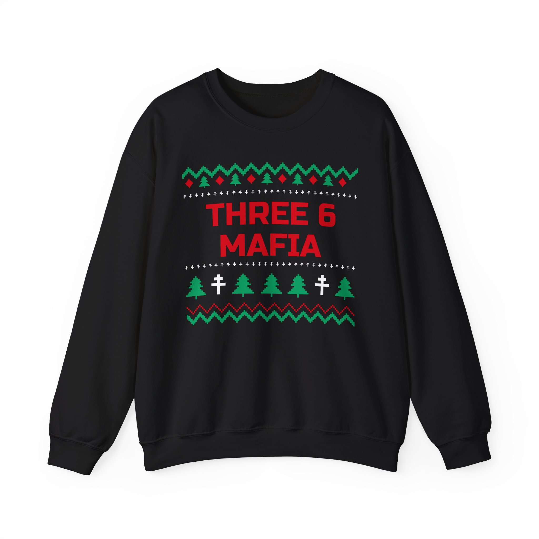 Three 6 Mafia Unisex Heavy Blendâ„¢ Crewneck Sweatshirt