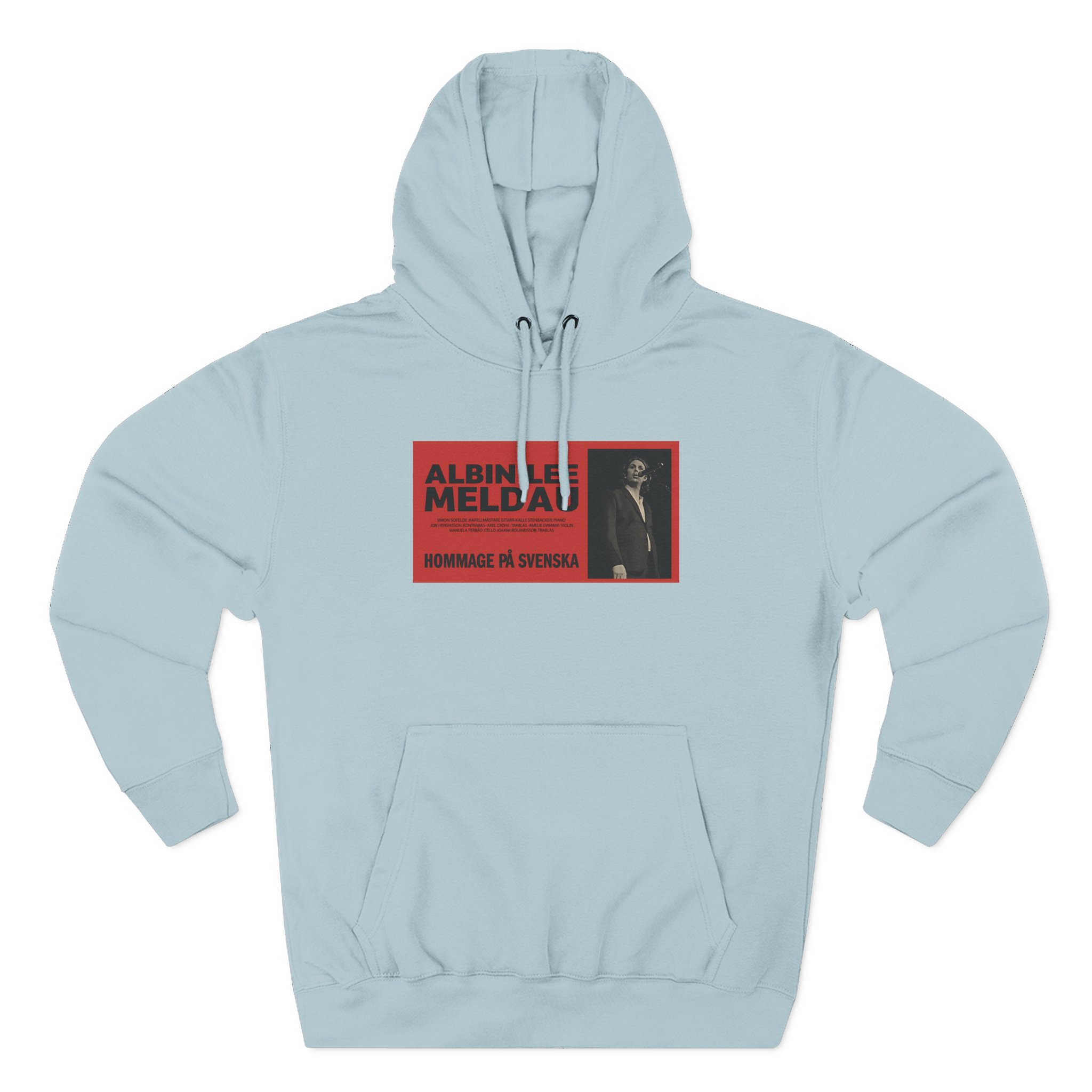 Albin Lee Meldau Hommage På Svenska Three-Panel Fleece Hoodie