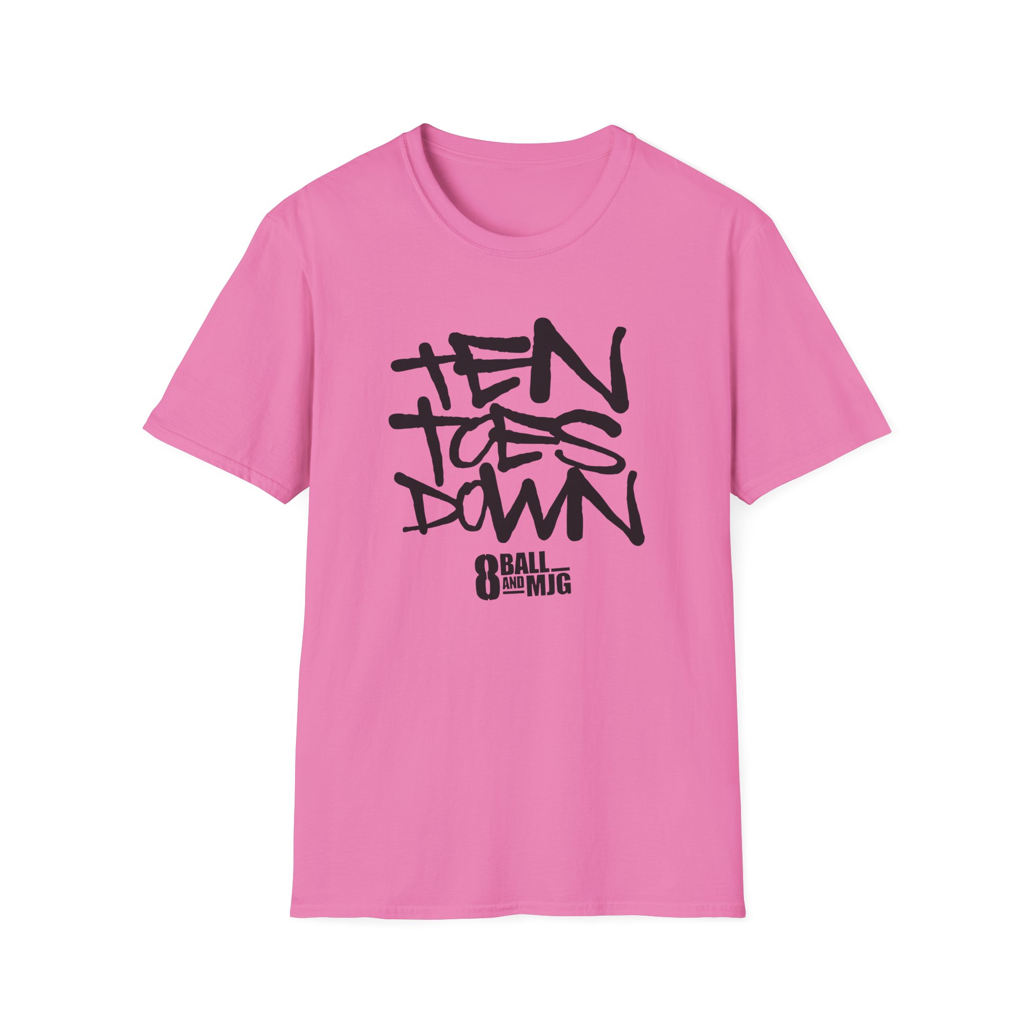 8ball Mjg Ten Toes Down Unisex Softstyle T-Shirt