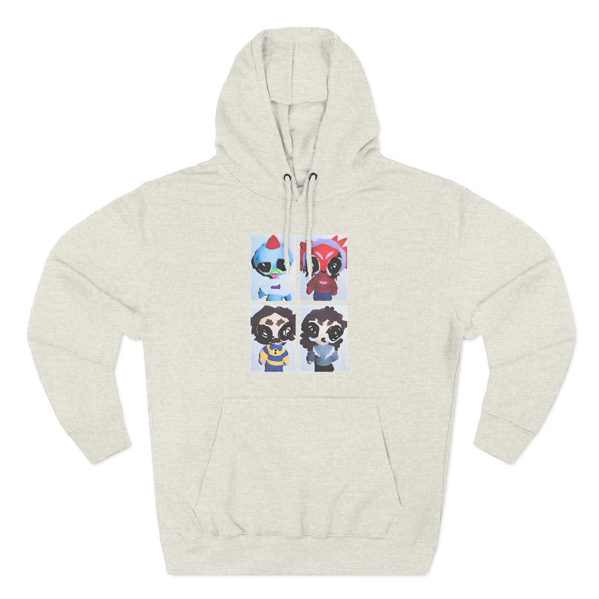 Emergency Intercom Three-Panel Fleece Hoodie