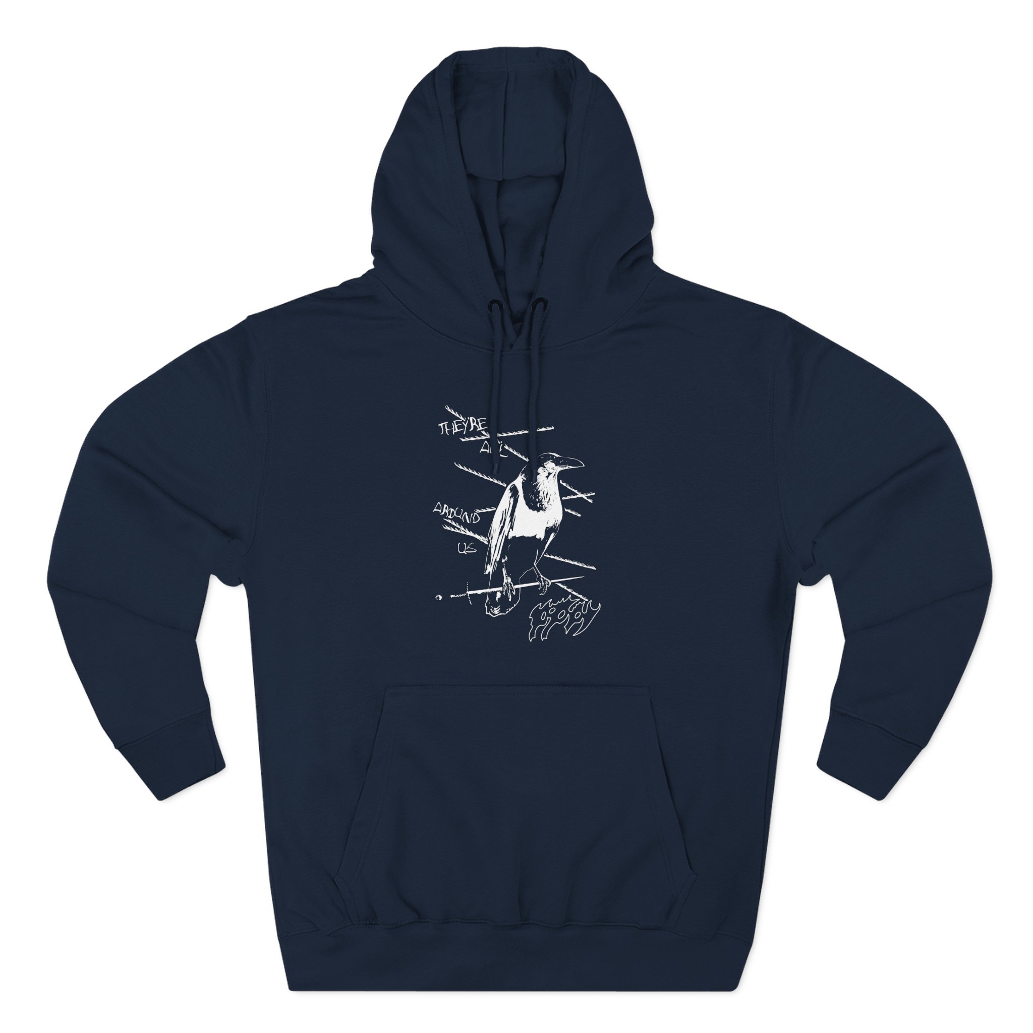 Poppy They're All Around Us Three-Panel Fleece Hoodie
