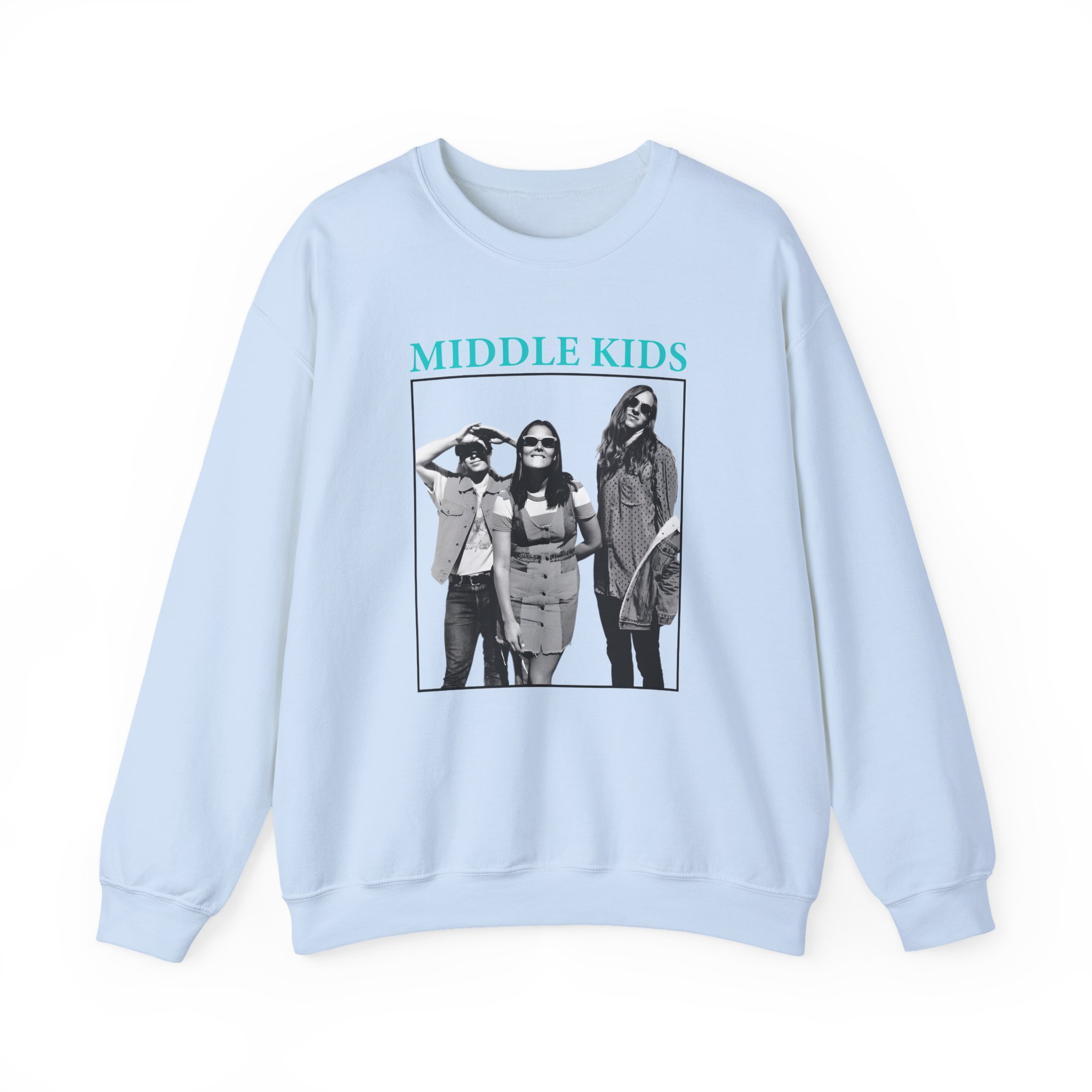 Middle Kids Polaroid Unisex Heavy Blendâ„¢ Crewneck Sweatshirt