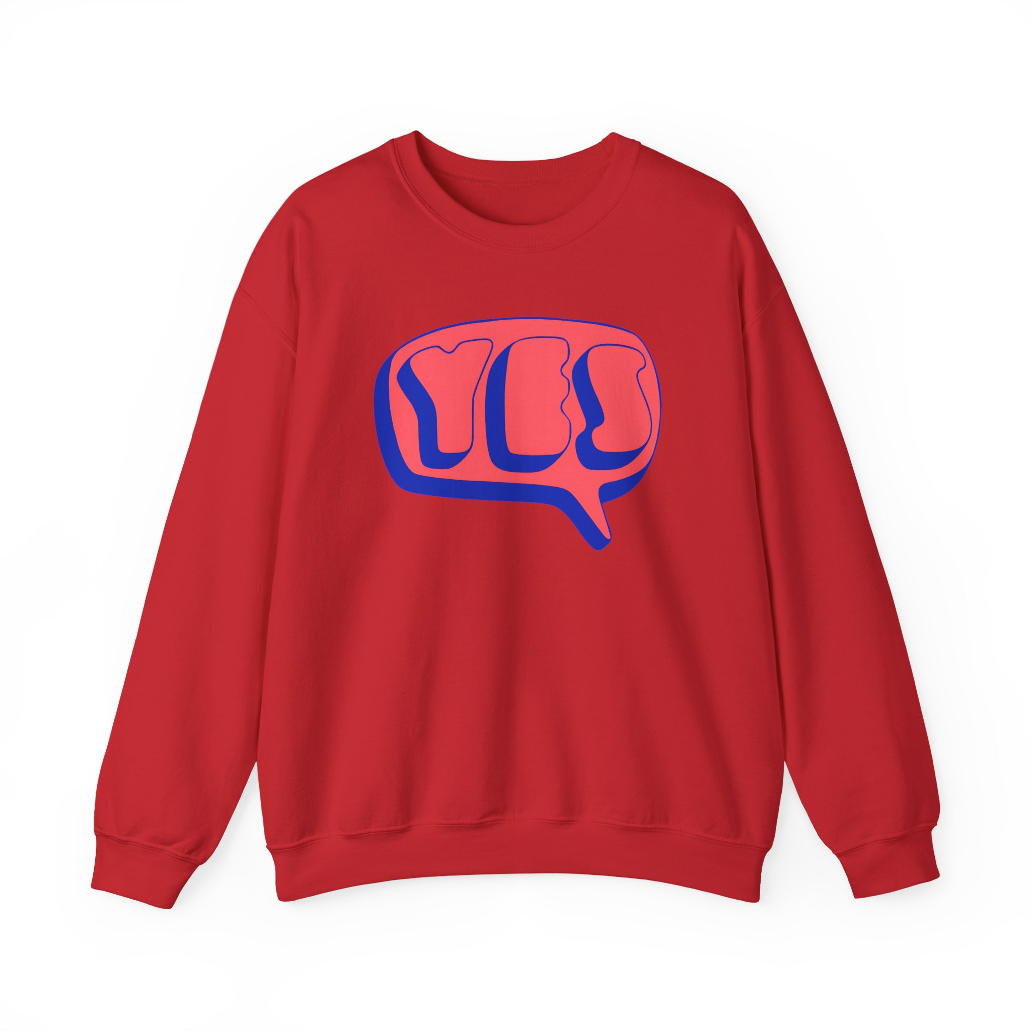 Yes Word Bubble Unisex Heavy Blendâ„¢ Crewneck Sweatshirt