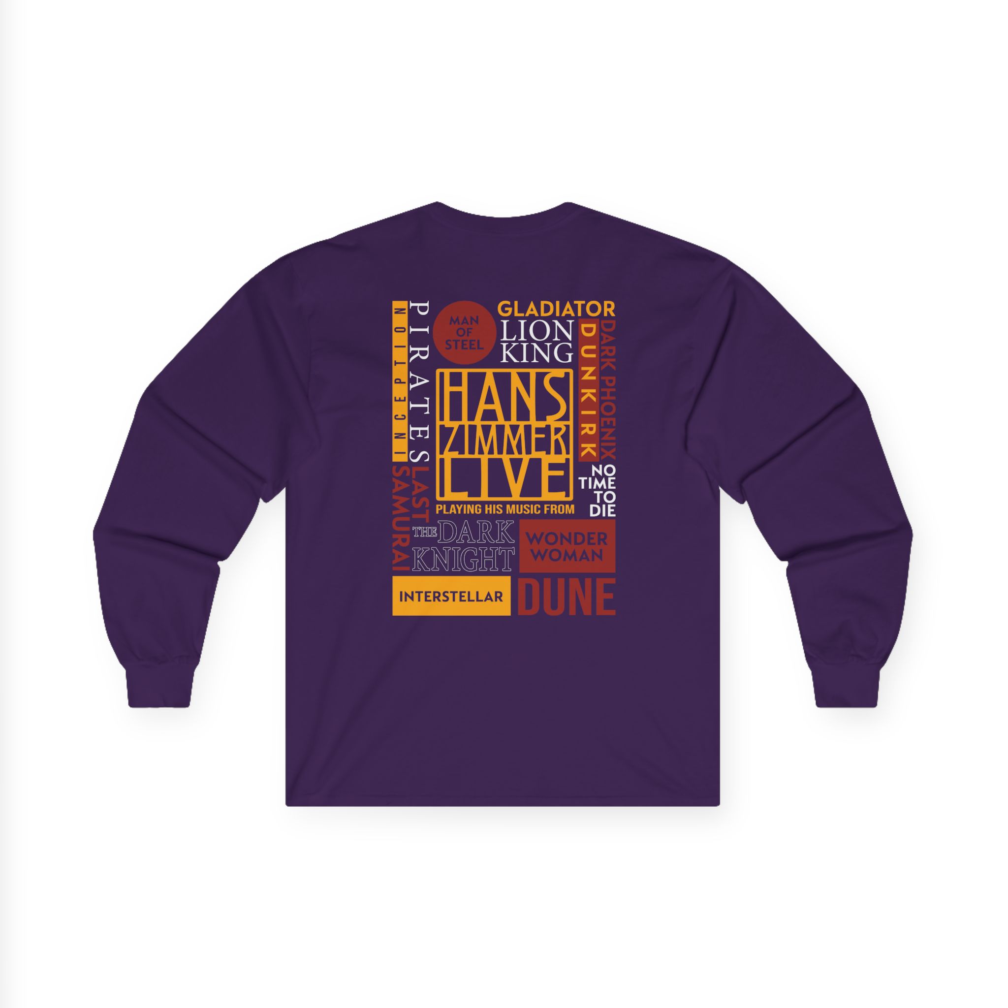 Hans Zimmer Titles Unisex Ultra Cotton Long Sleeve Tee