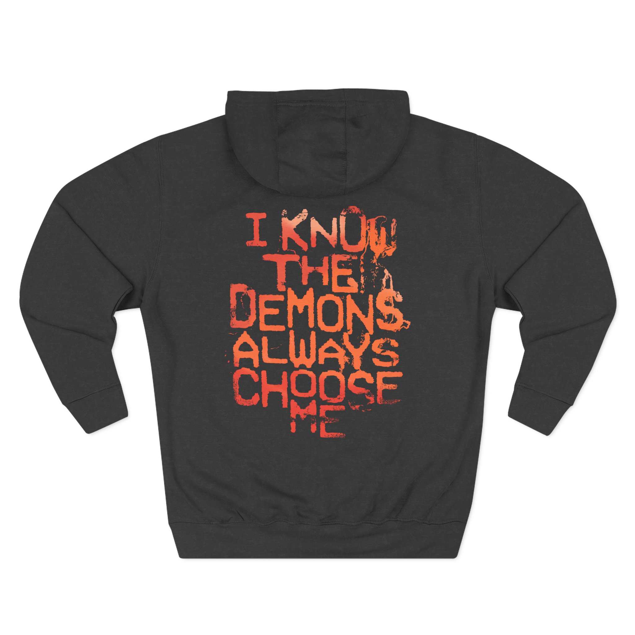 Poppy Demons Three-Panel Fleece Hoodie