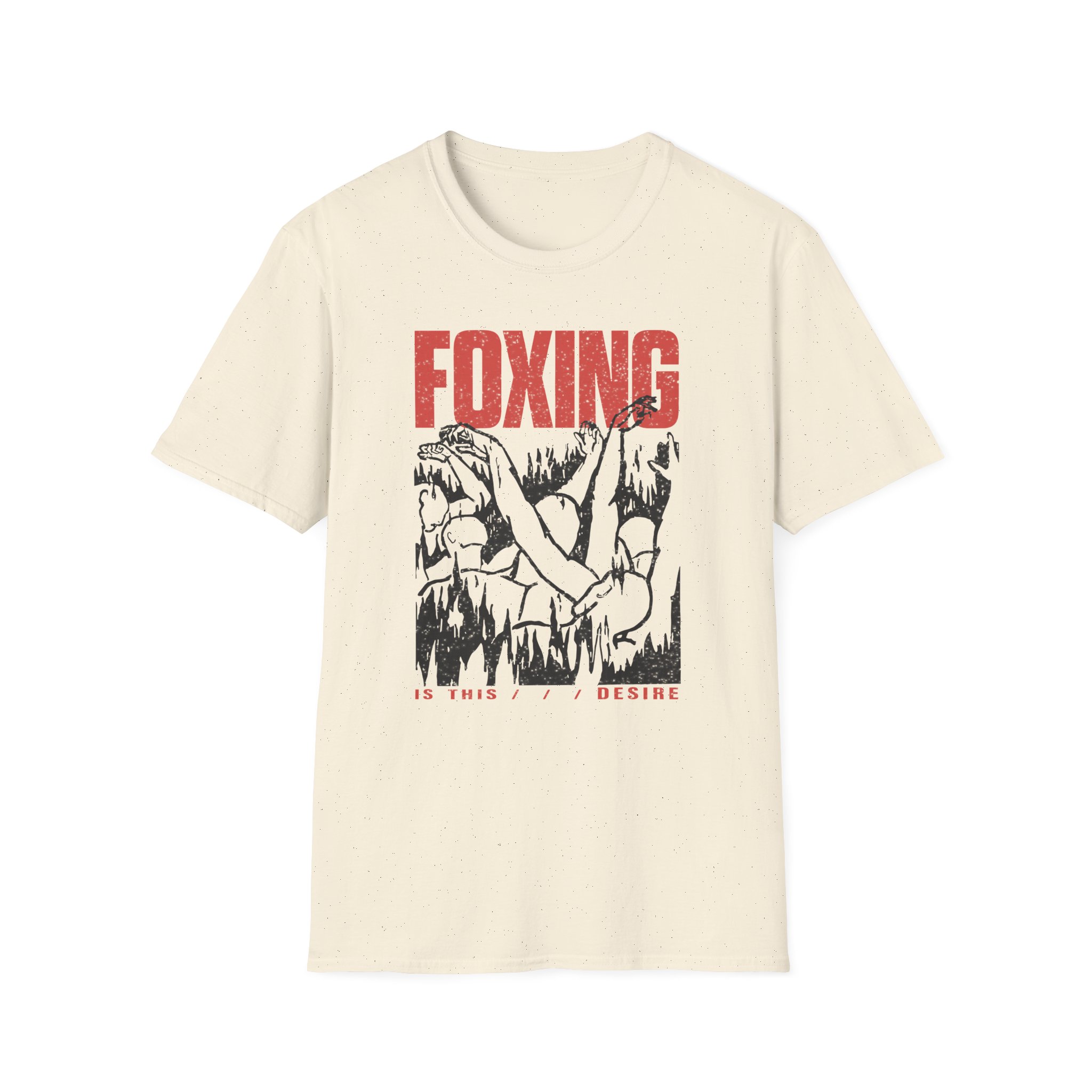 Foxing Inverted Burn Unisex Softstyle T-Shirt