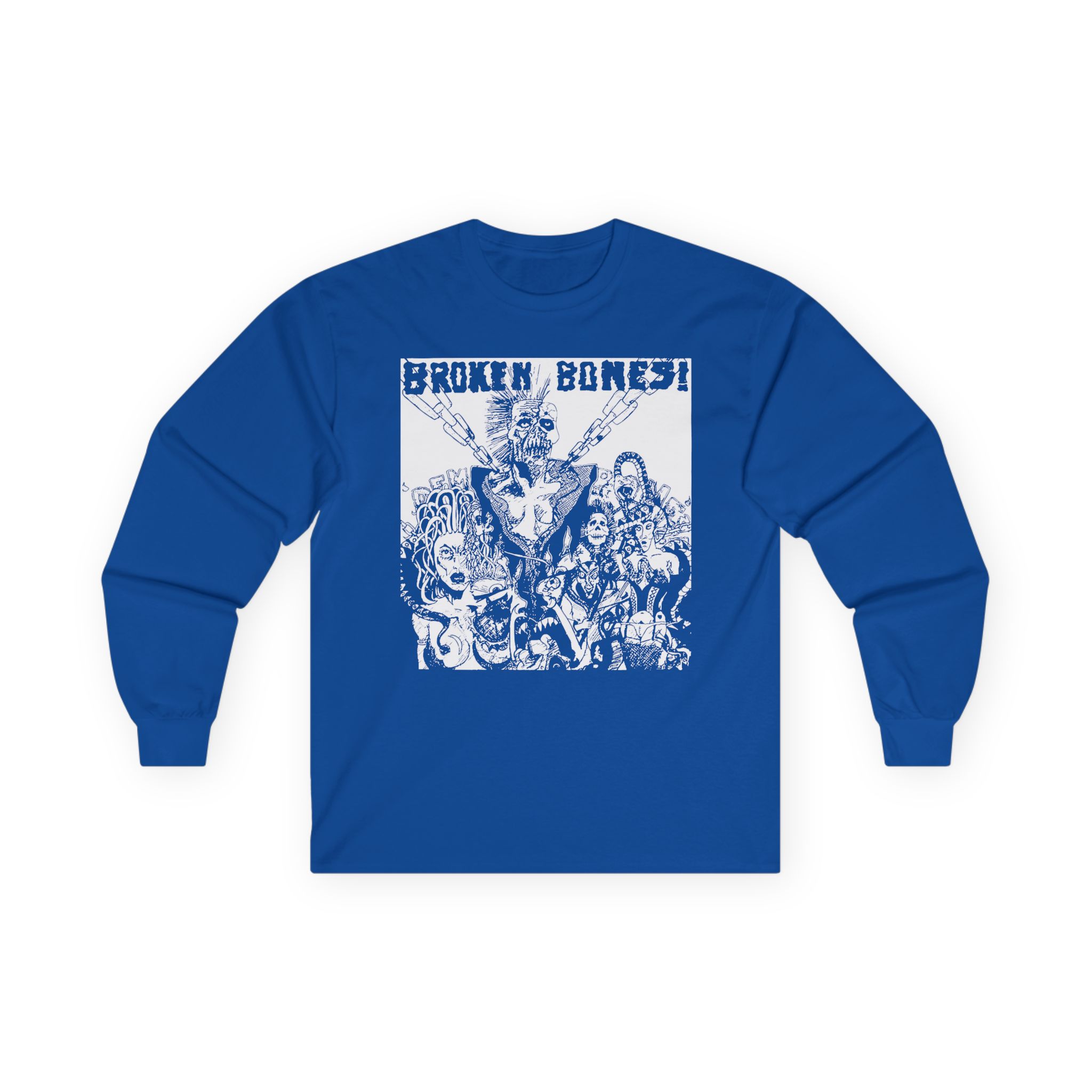 Broken Bones Dem Bones Unisex Ultra Cotton Long Sleeve Tee