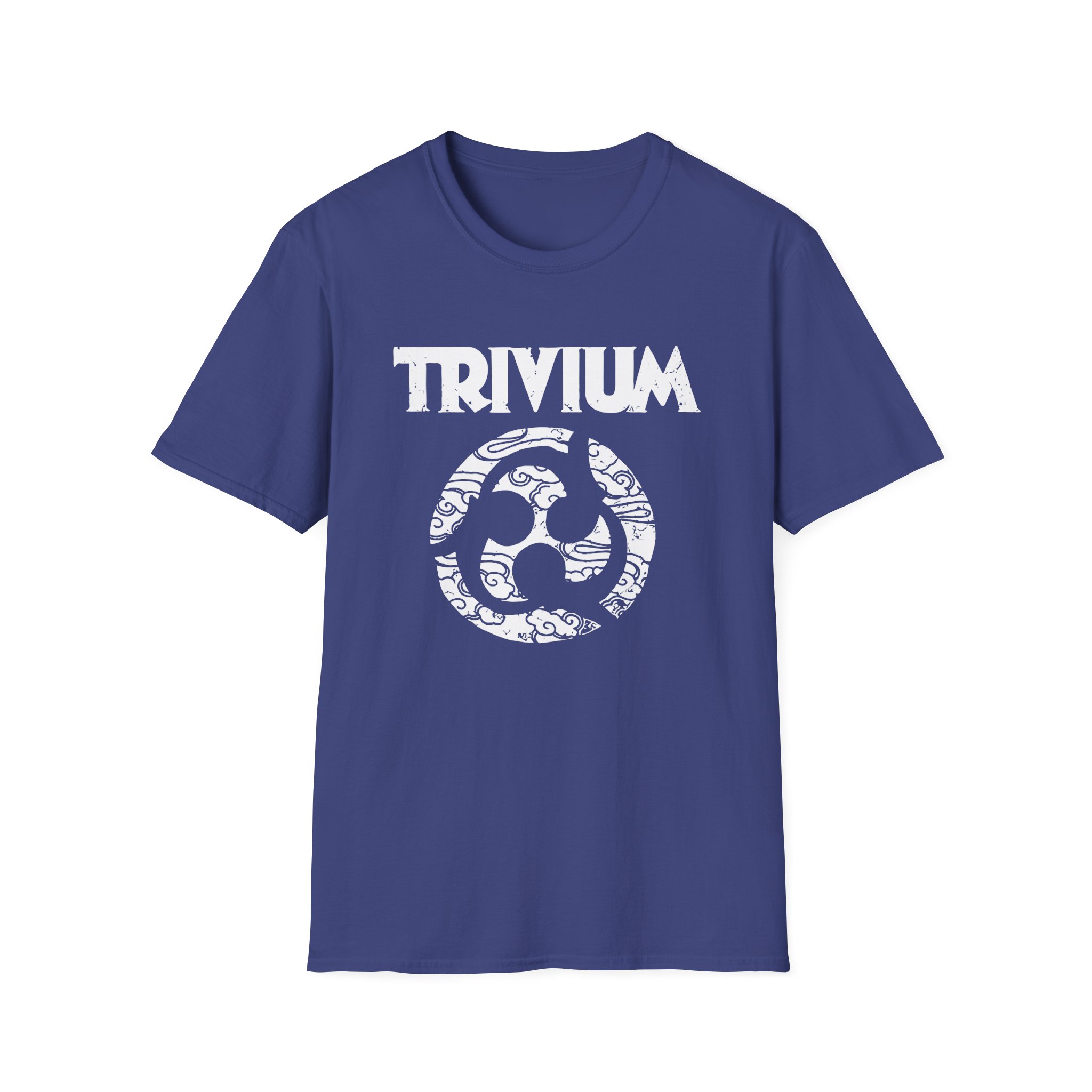 Trivium Swirl Logo Unisex Softstyle T-Shirt