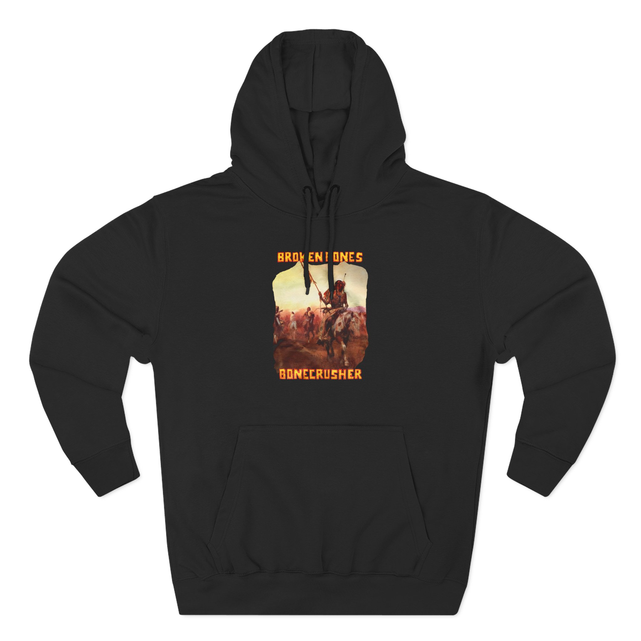 Broken Bones Bonecrusher Three-Panel Fleece Hoodie