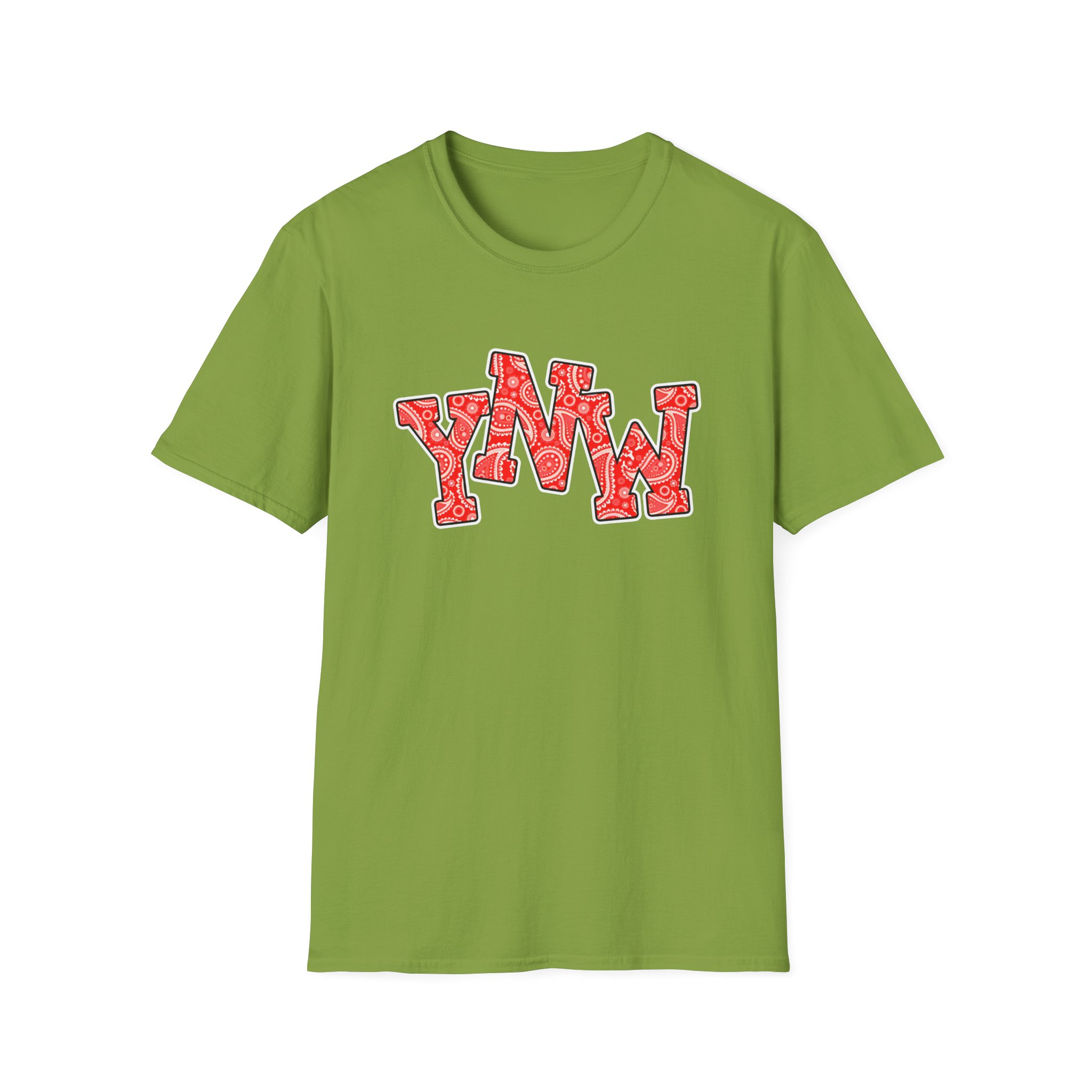 YNW Melly Paisley Unisex Softstyle T-Shirt