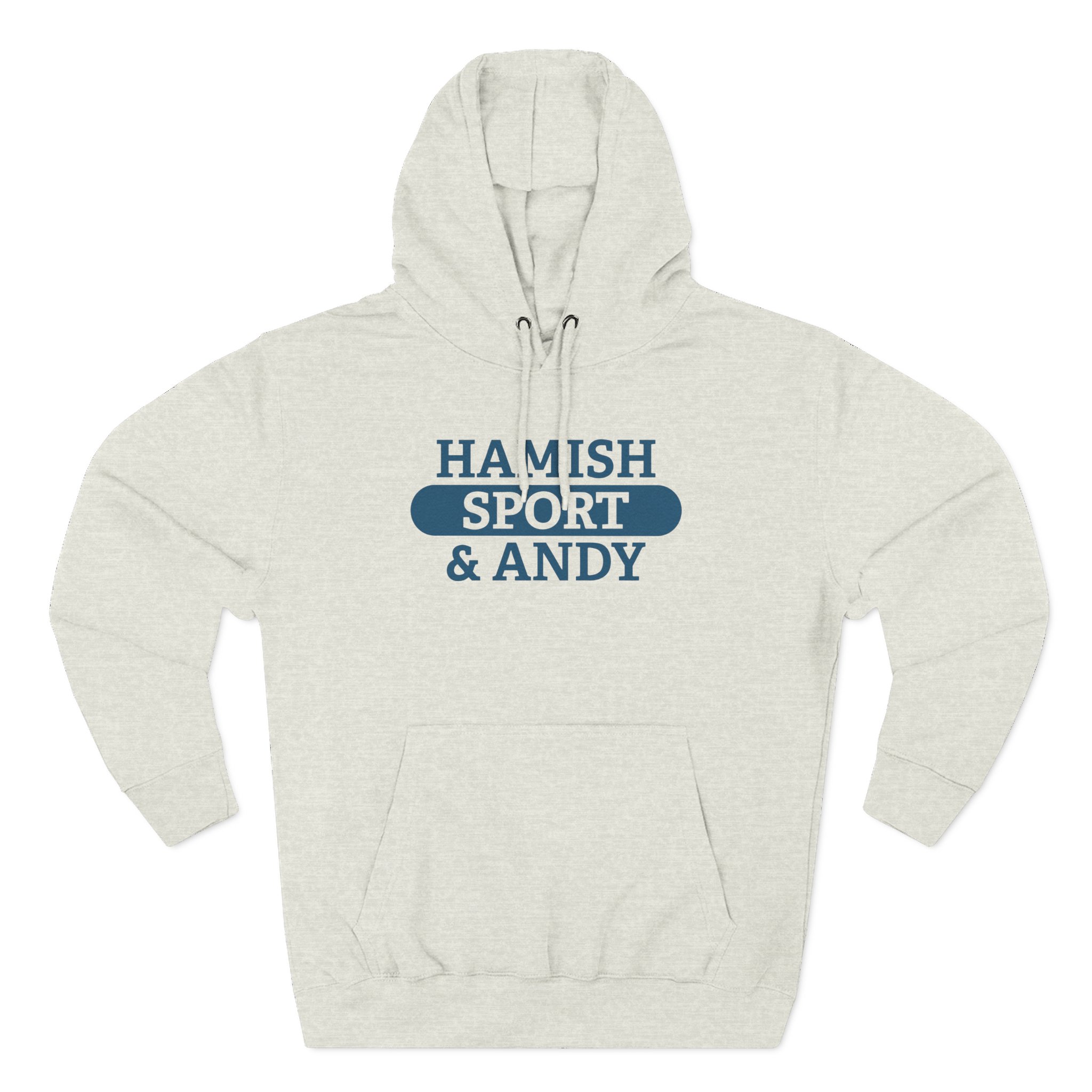 Hamish and Andy Three-Panel Fleece Hoodie