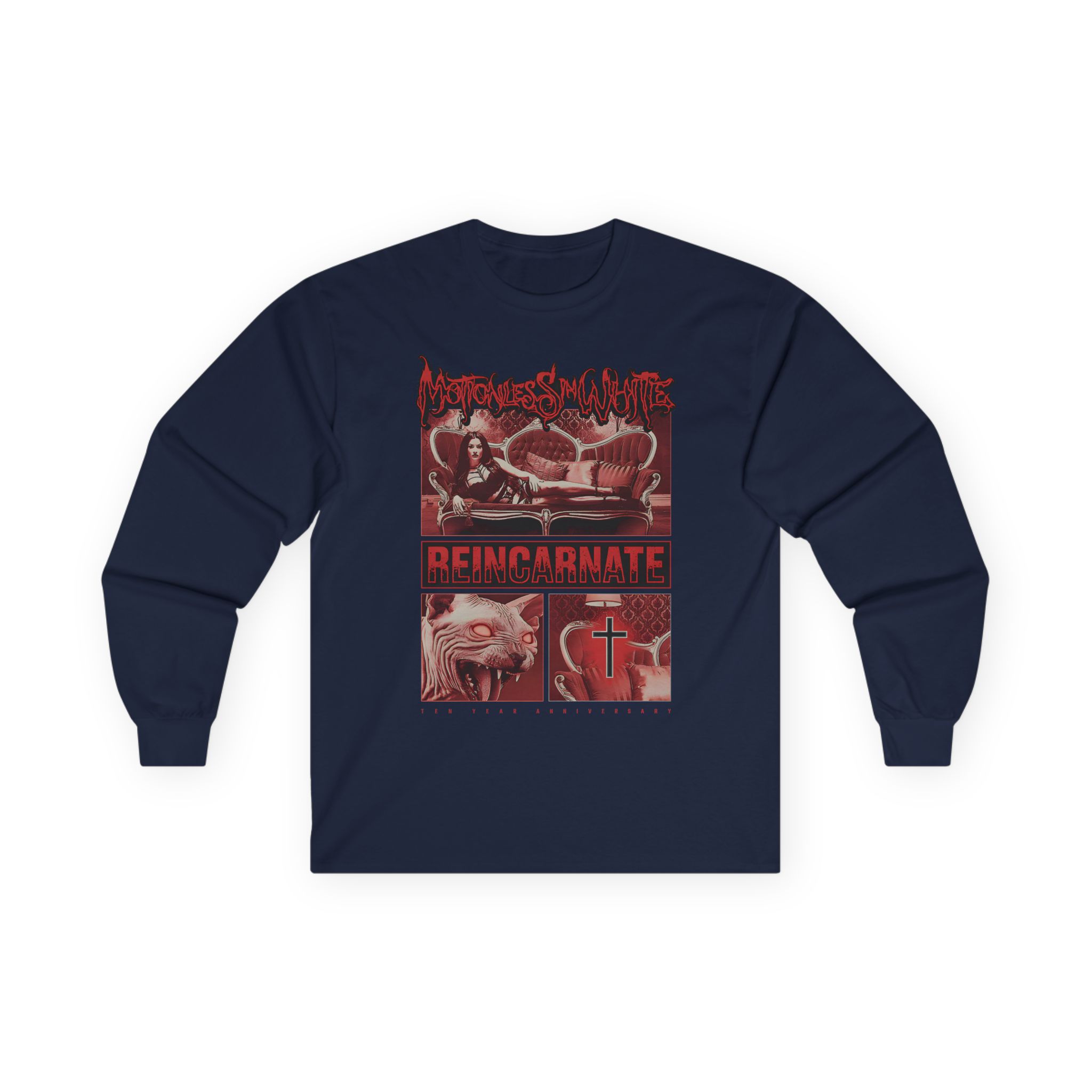 Motionless in White Evil Eyes Unisex Ultra Cotton Long Sleeve Tee