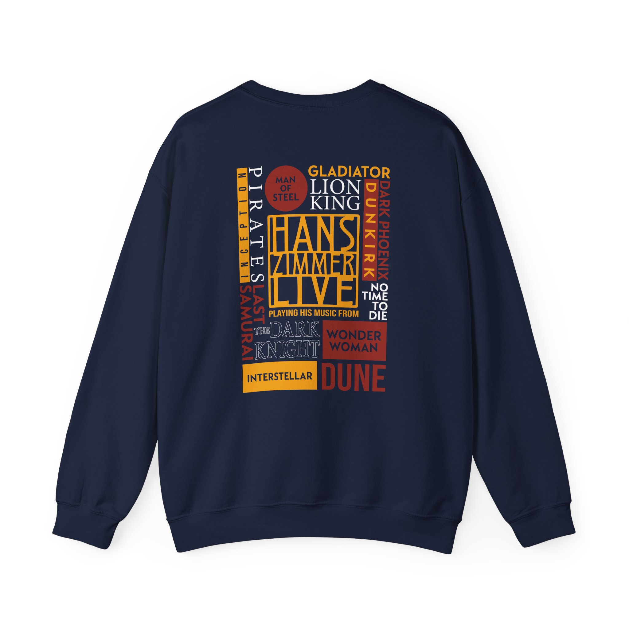 Hans Zimmer Titles Unisex Heavy Blendâ„¢ Crewneck Sweatshirt
