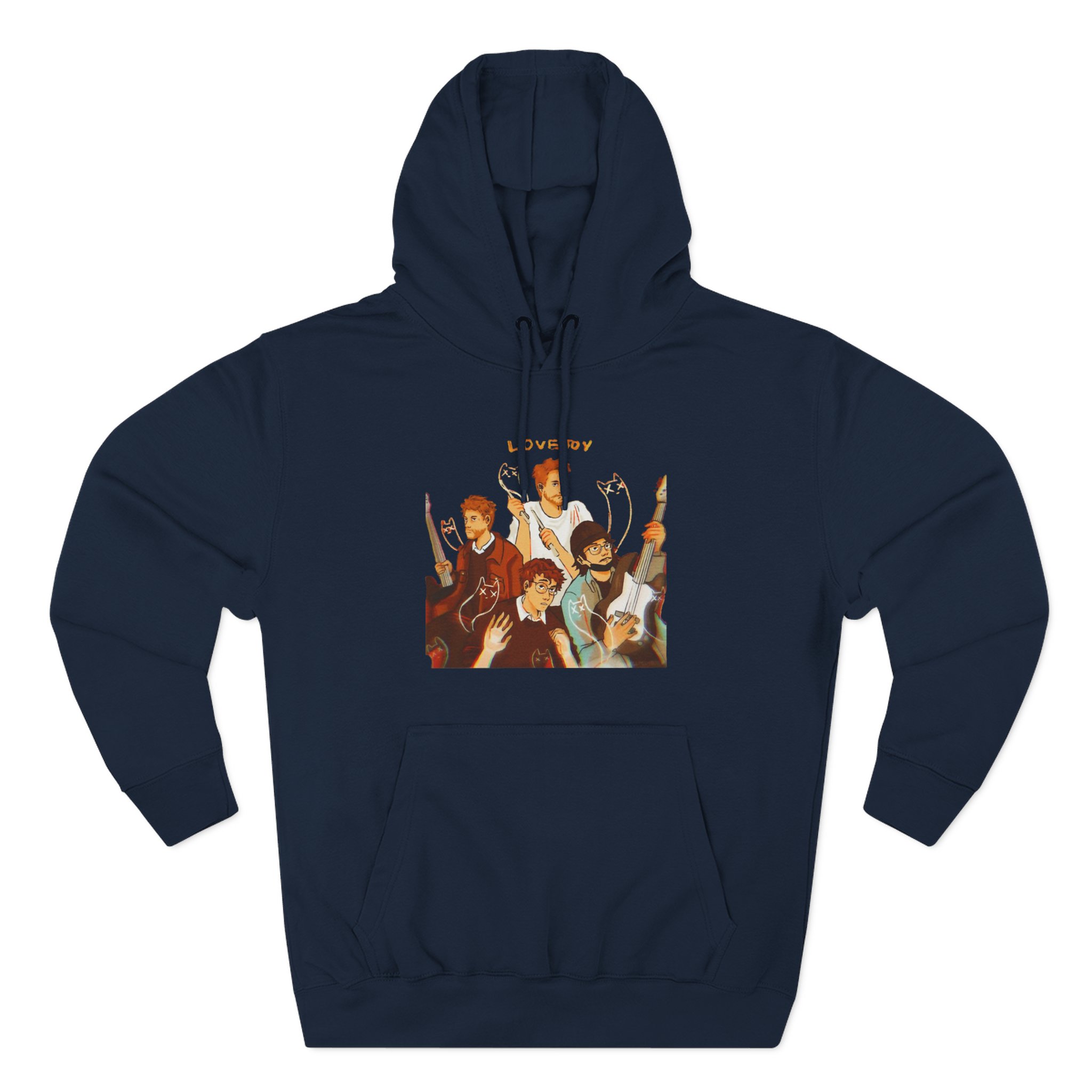 Lovejoy Three-Panel Fleece Hoodie