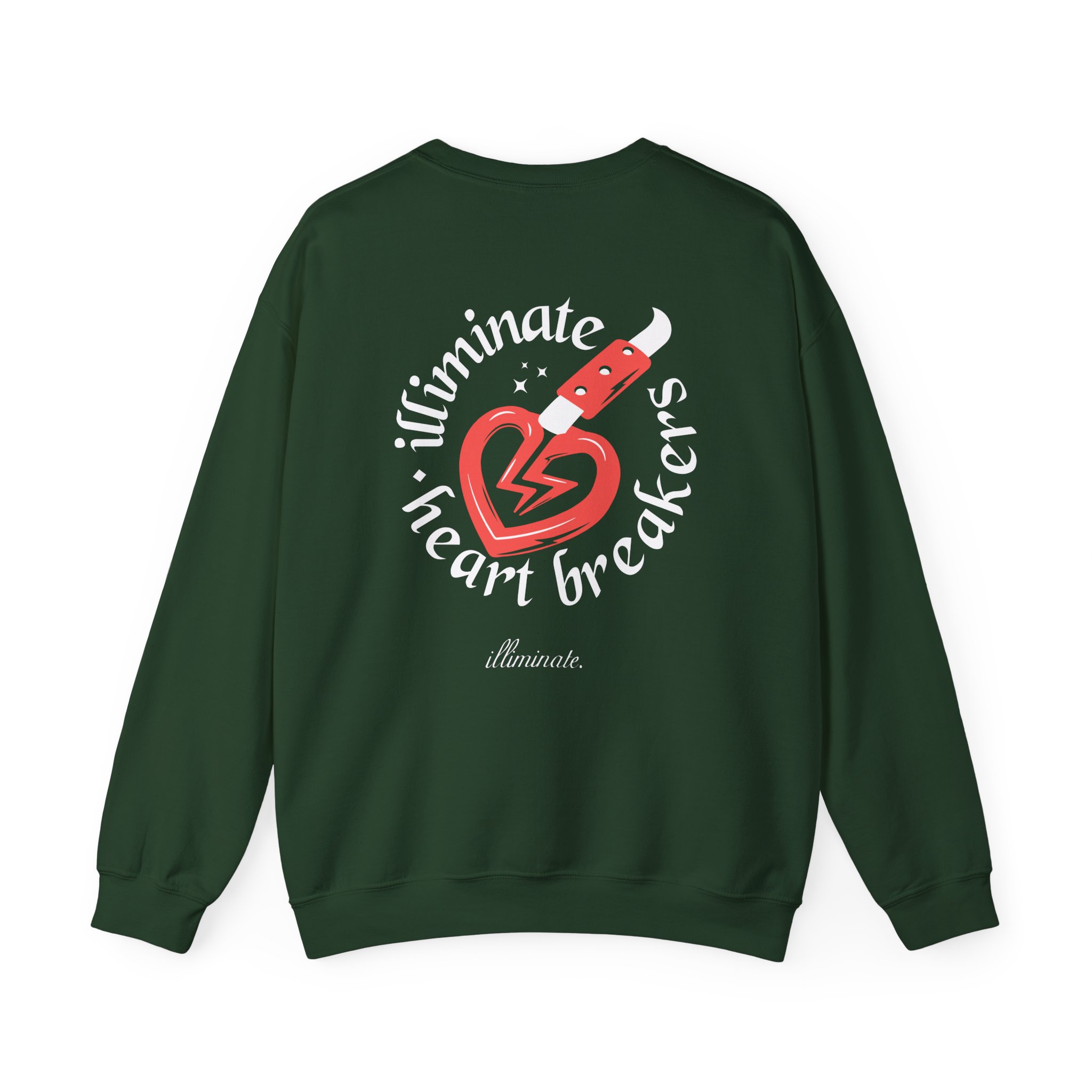 Illiminate Heart Breakers Unisex Heavy Blendâ„¢ Crewneck Sweatshirt