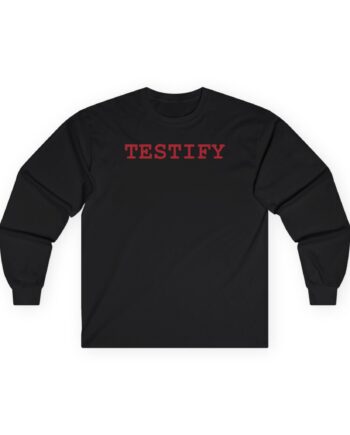 Rage Against the Machine Testify Unisex Ultra Cotton Long Sleeve Tee