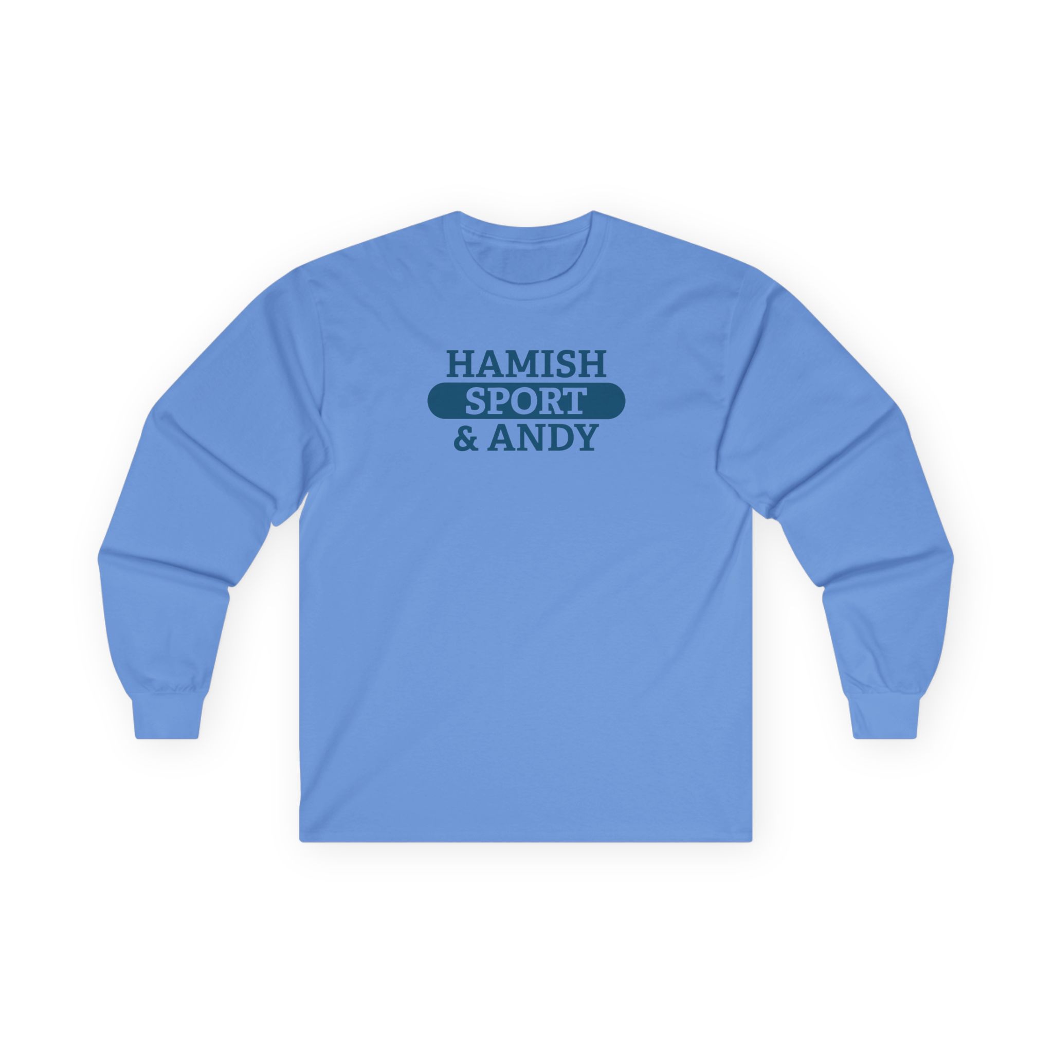 Hamish and Andy Unisex Ultra Cotton Long Sleeve Tee