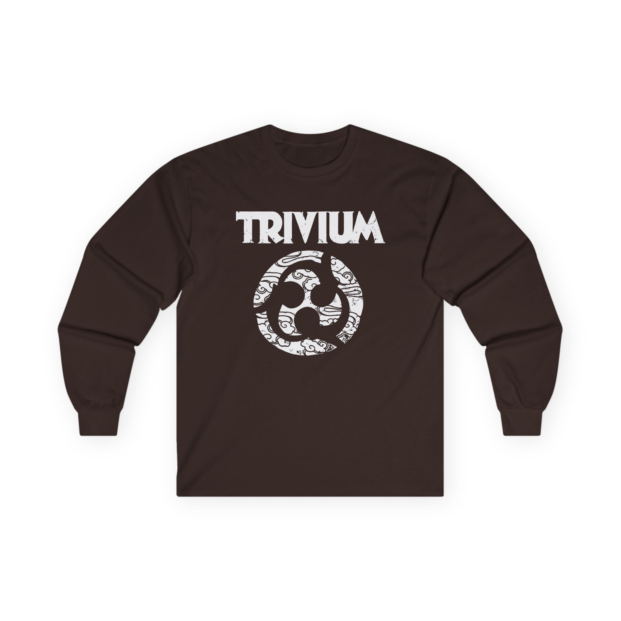 Trivium Swirl Logo Unisex Ultra Cotton Long Sleeve Tee