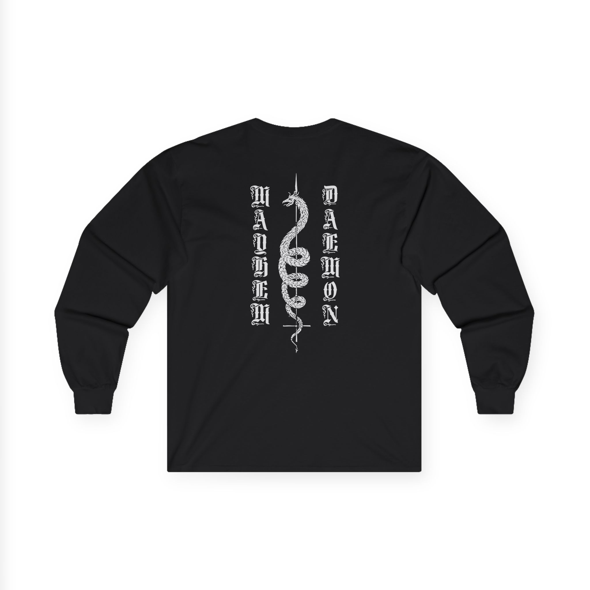 Mayhem Skull Snake Unisex Ultra Cotton Long Sleeve Tee