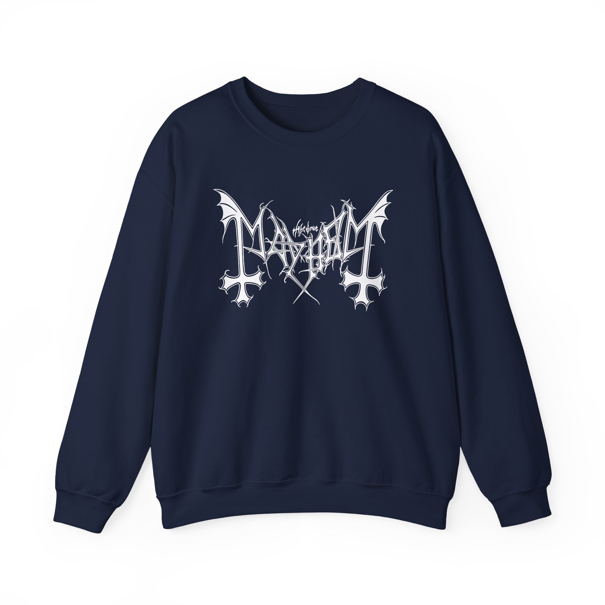 Mayhem Logo Unisex Heavy Blendâ„¢ Crewneck Sweatshirt
