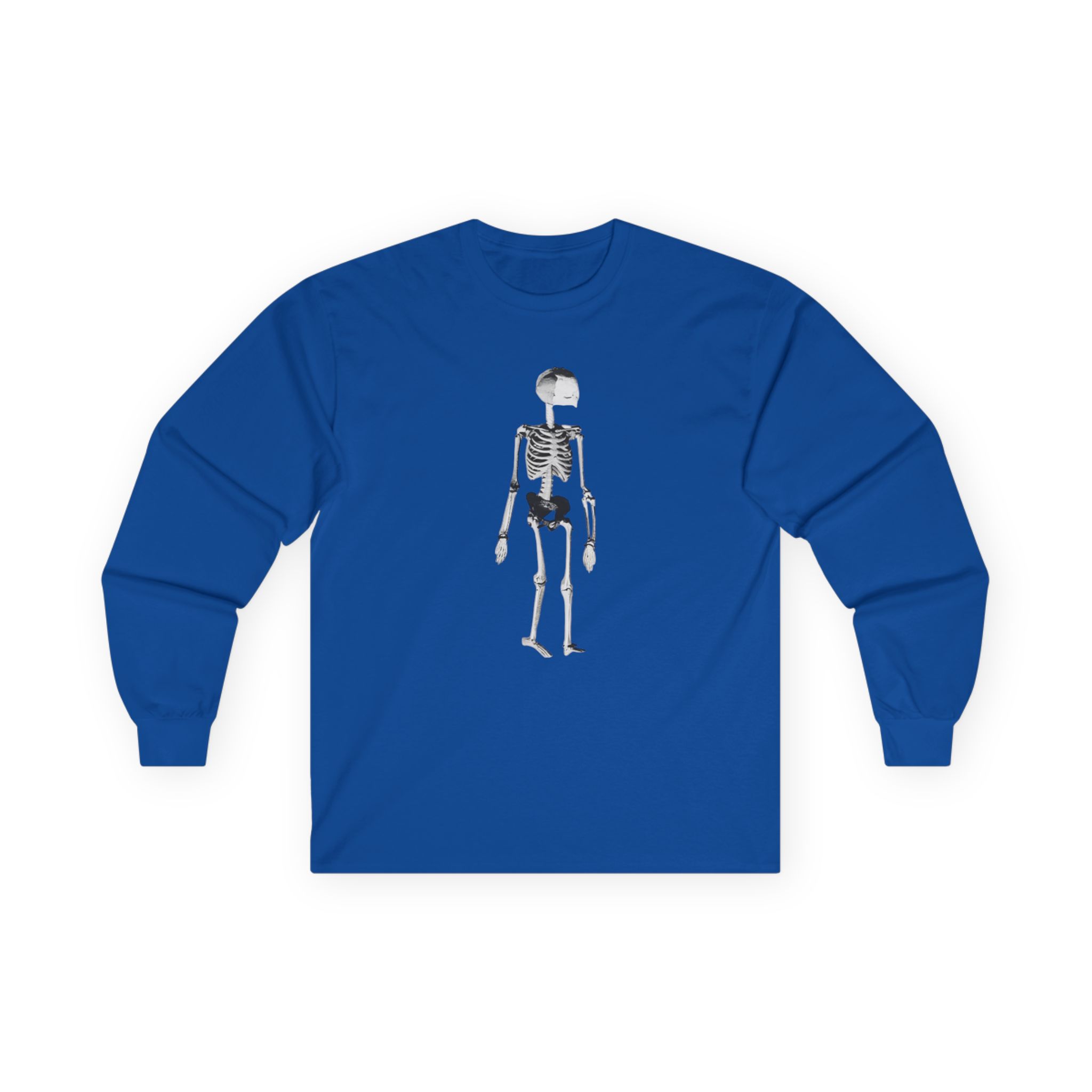 Kurt Cobain Skeleton Unisex Ultra Cotton Long Sleeve Tee