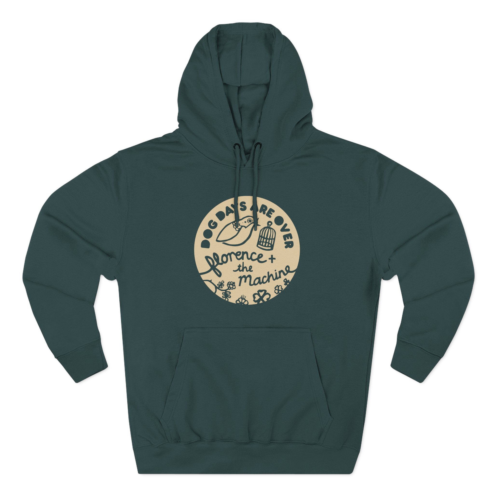 Florence and the Machine Dog Days Three-Panel Fleece Hoodie