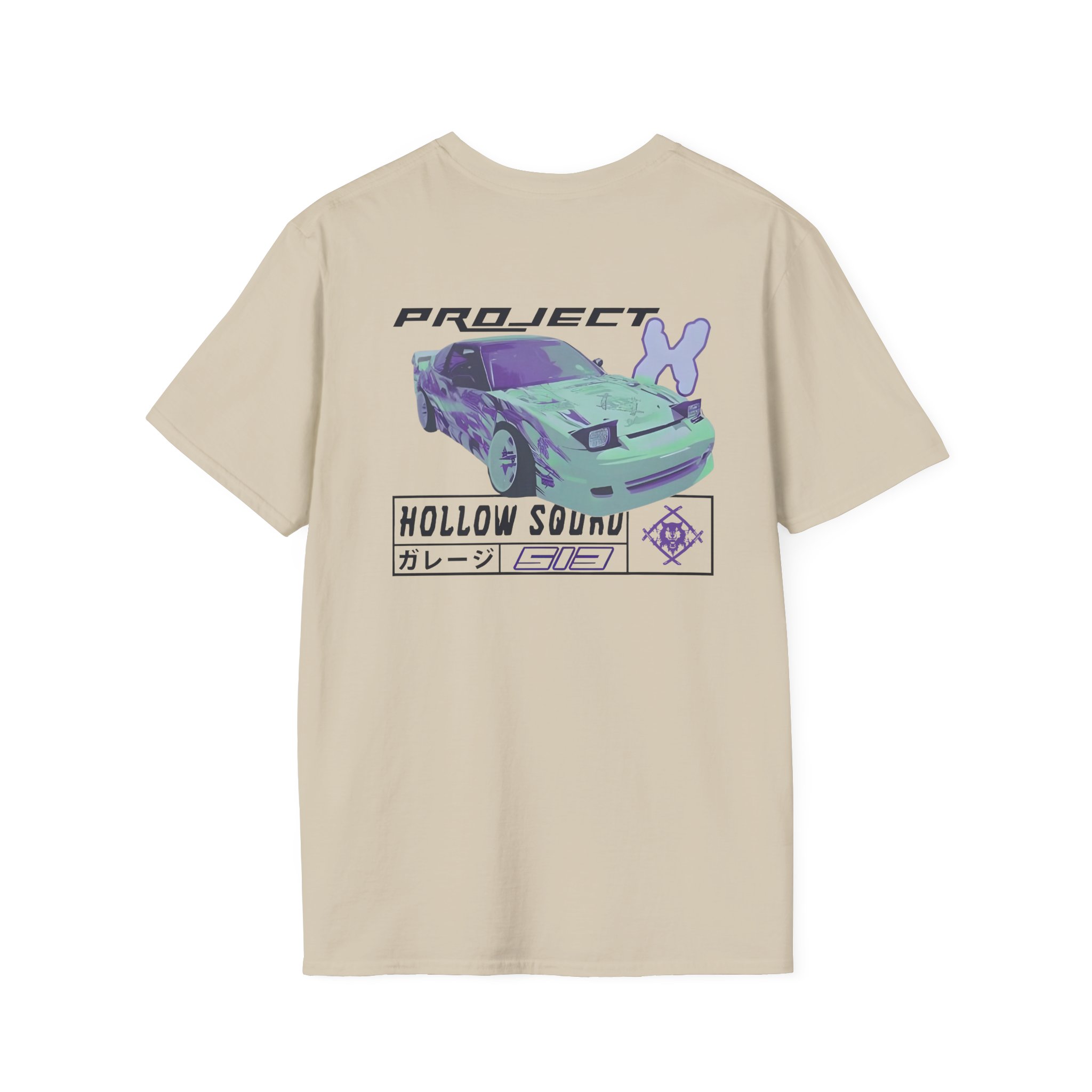 Xavier Wulf Hollow Squad Project Unisex Softstyle T-Shirt