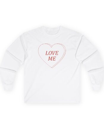Jess Glynne Love Me Heart Unisex Ultra Cotton Long Sleeve Tee