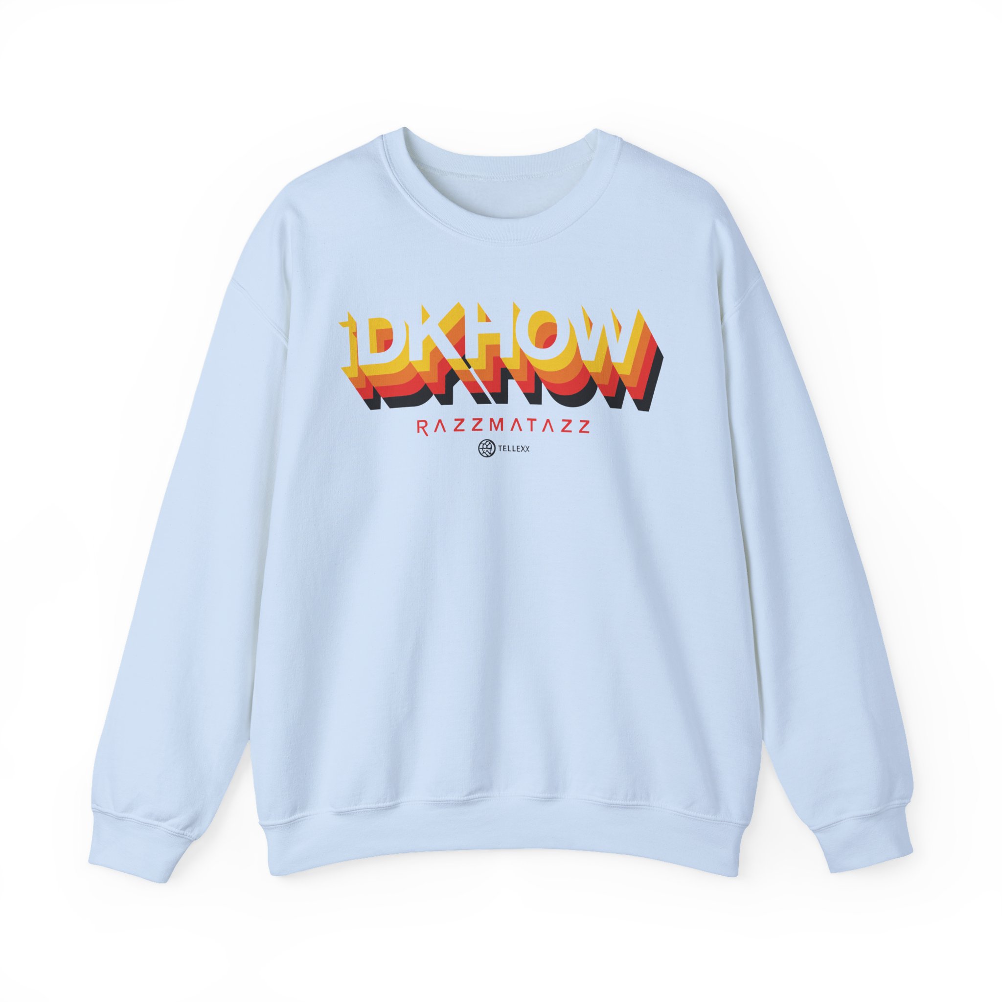 iDKHOW 3D Logo Unisex Heavy Blendâ„¢ Crewneck Sweatshirt