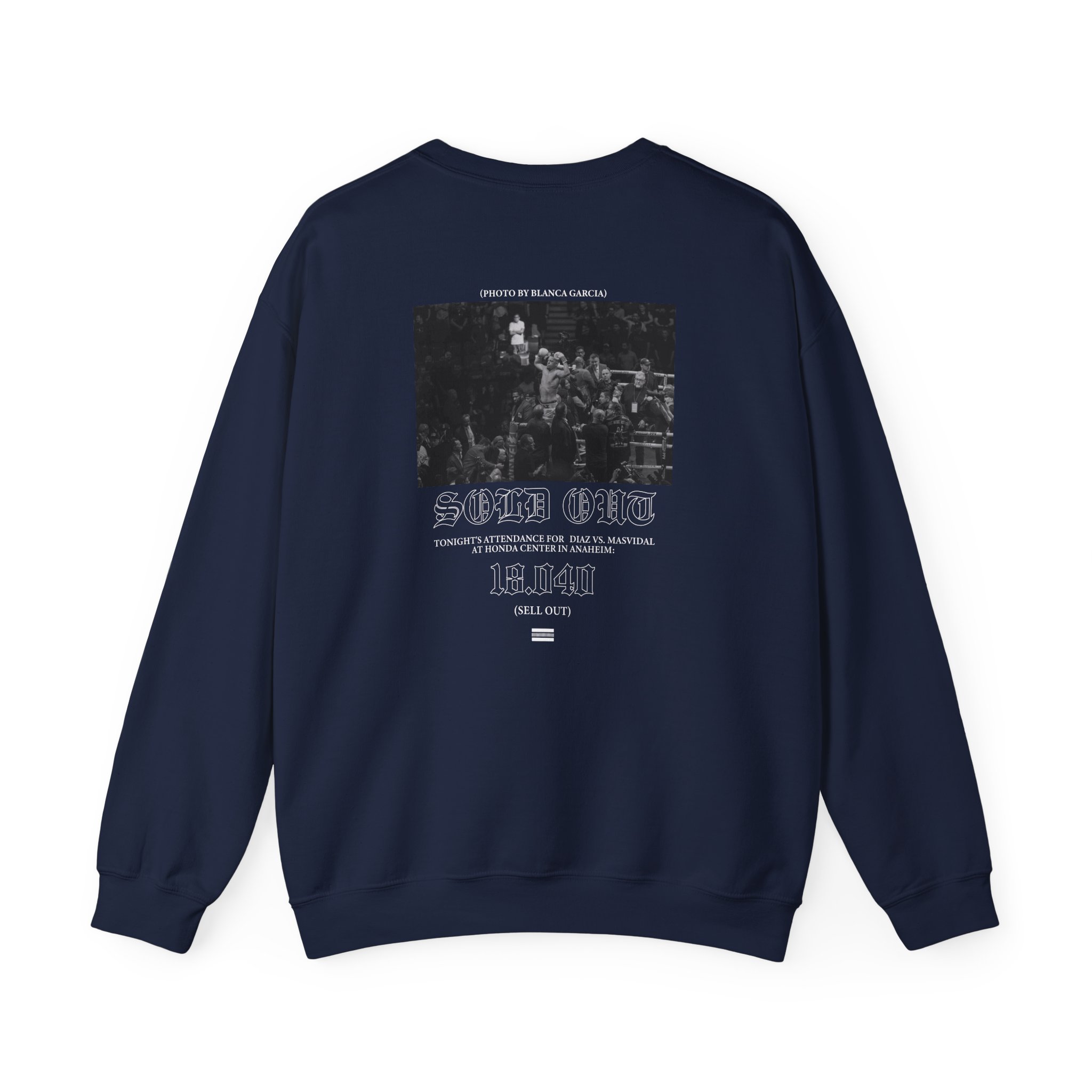 Nate Diaz Commemorative Unisex Heavy Blendâ„¢ Crewneck Sweatshirt