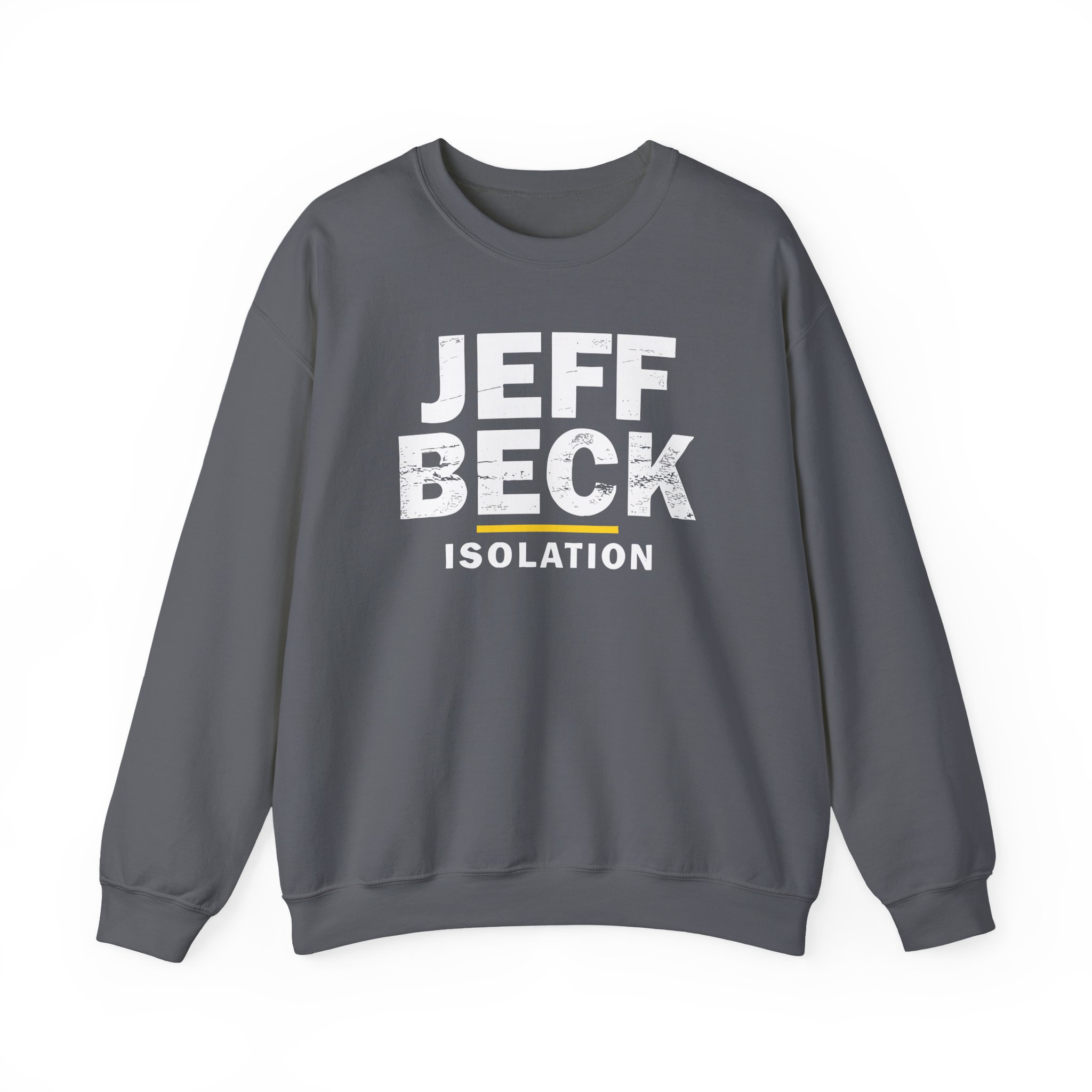 Jeff Beck Isolation Unisex Heavy Blendâ„¢ Crewneck Sweatshirt