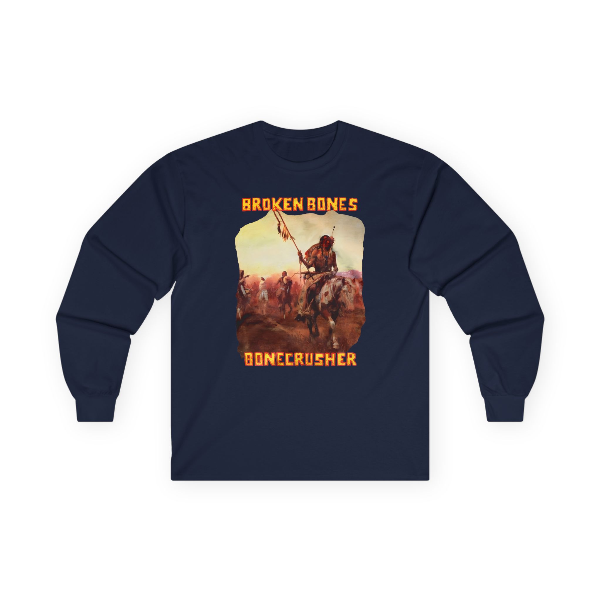 Broken Bones Bonecrusher Unisex Ultra Cotton Long Sleeve Tee
