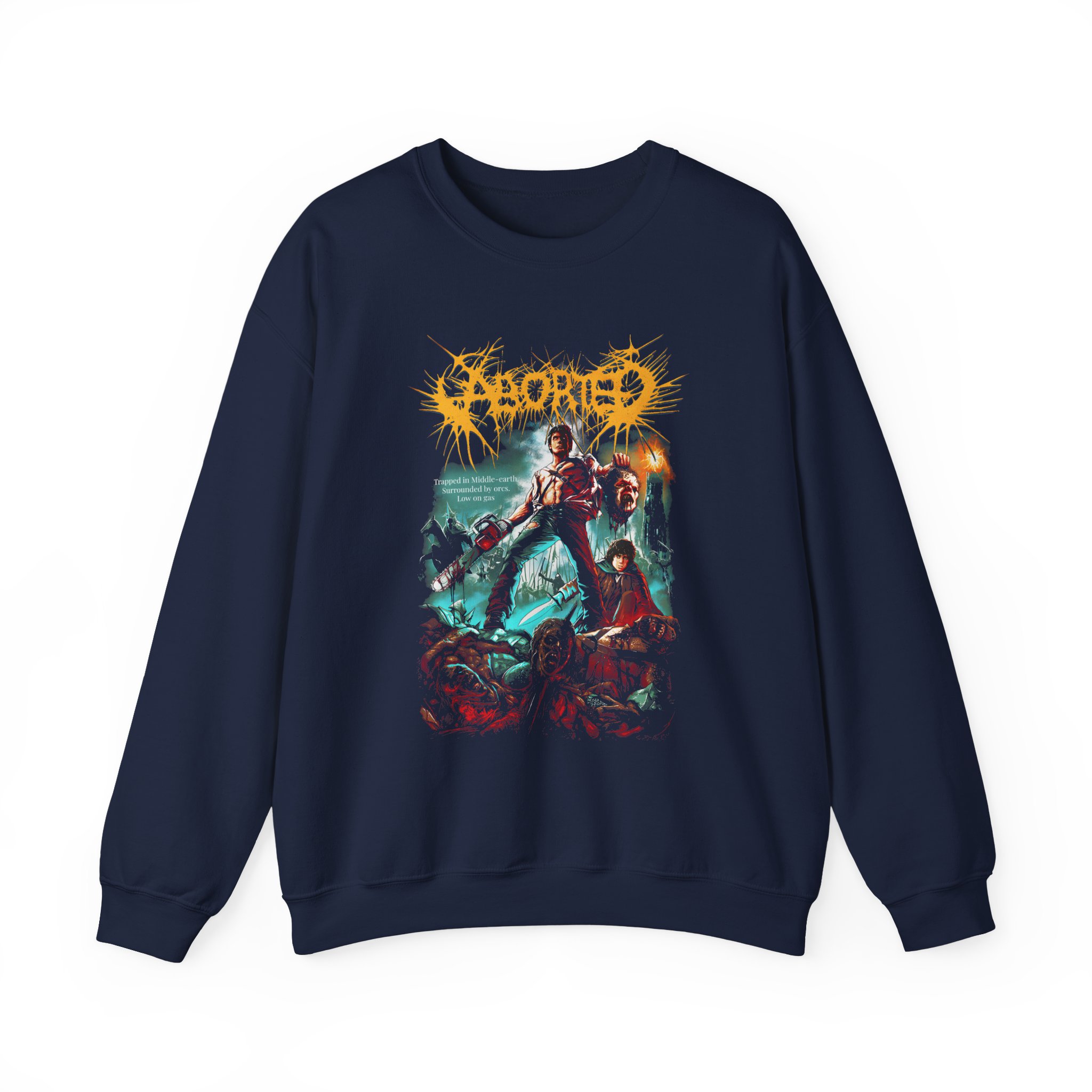 Aborted Army of Orkness Unisex Heavy Blendâ„¢ Crewneck Sweatshirt