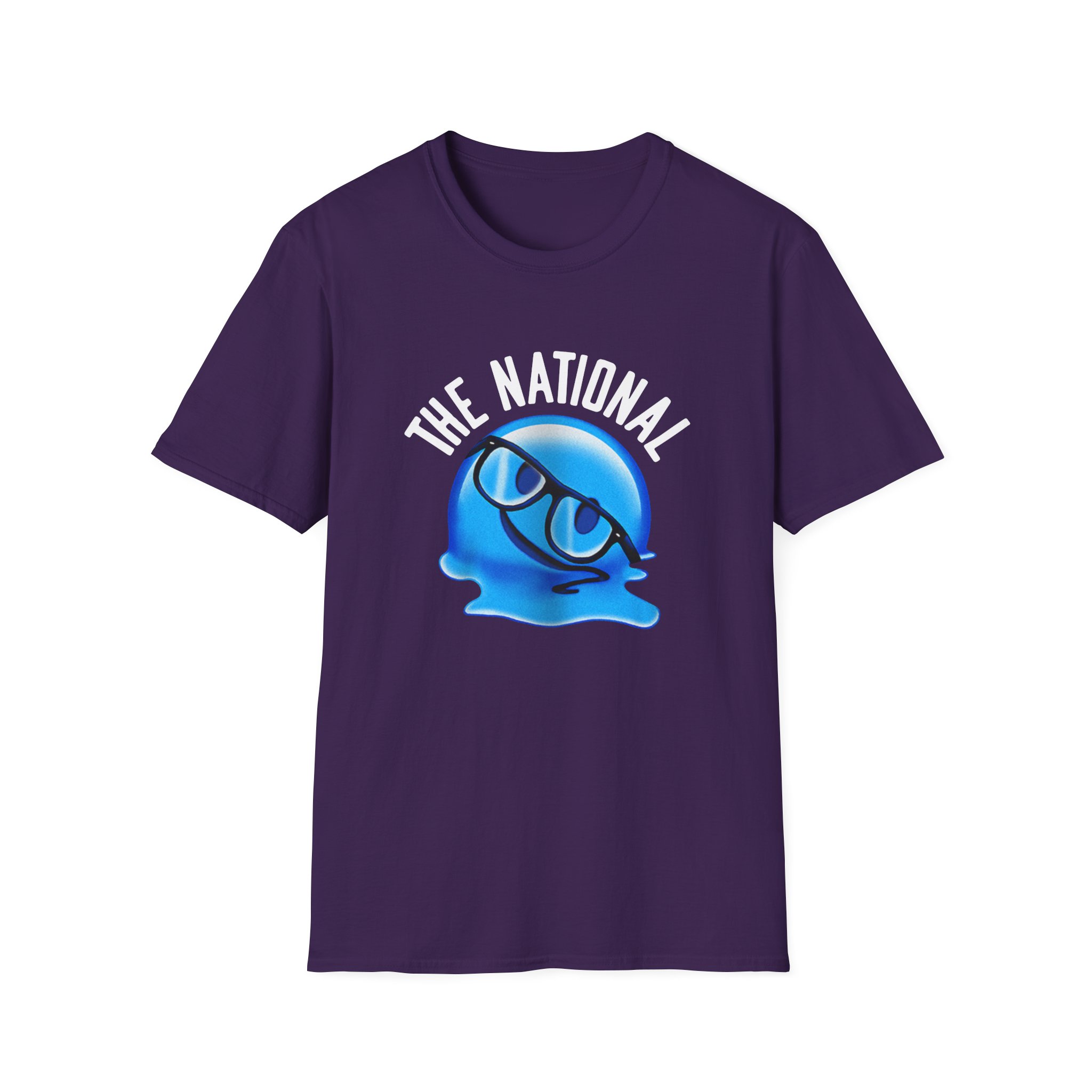 The National Melting Emoji Unisex Softstyle T-shirt