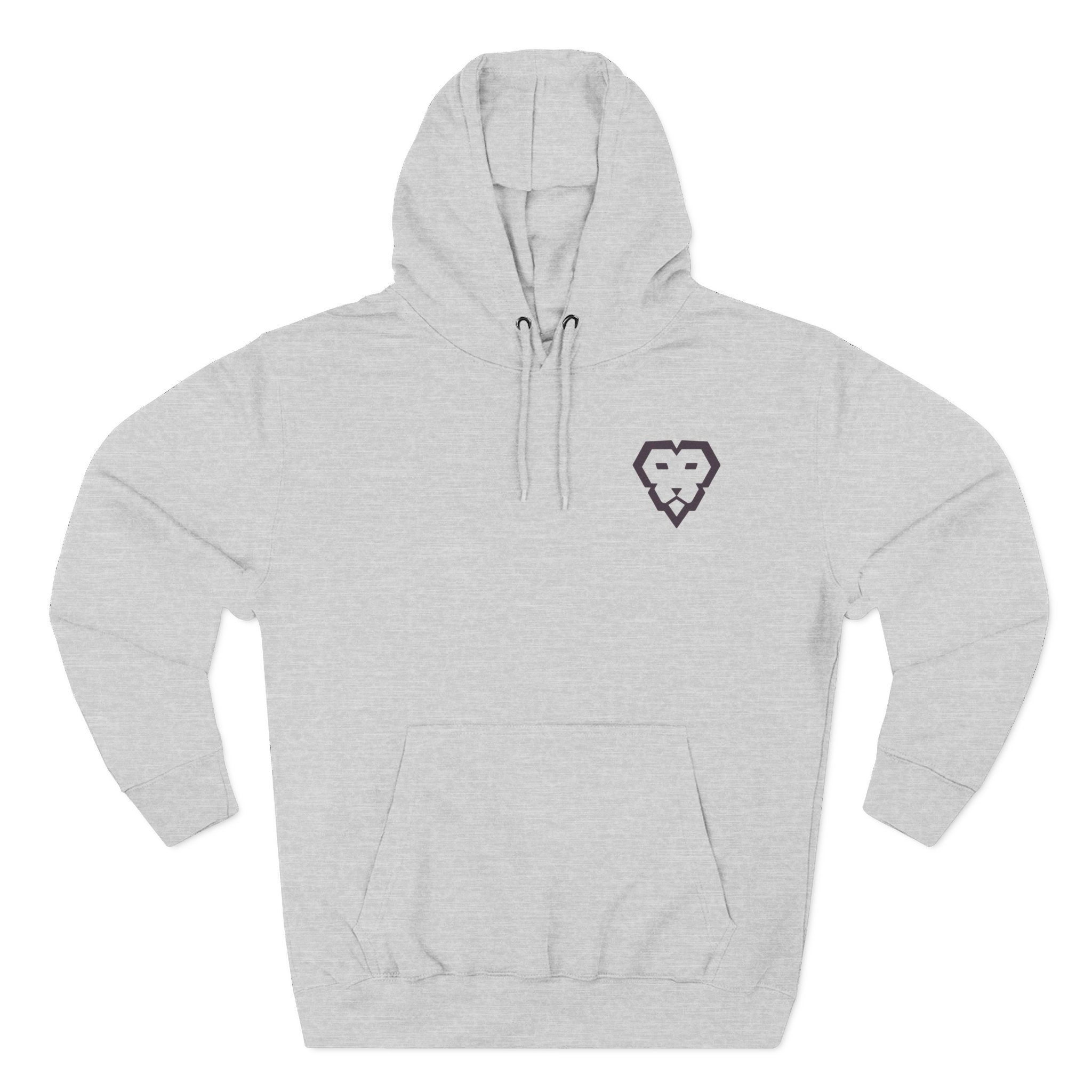 Couragejd Three-Panel Fleece Hoodie