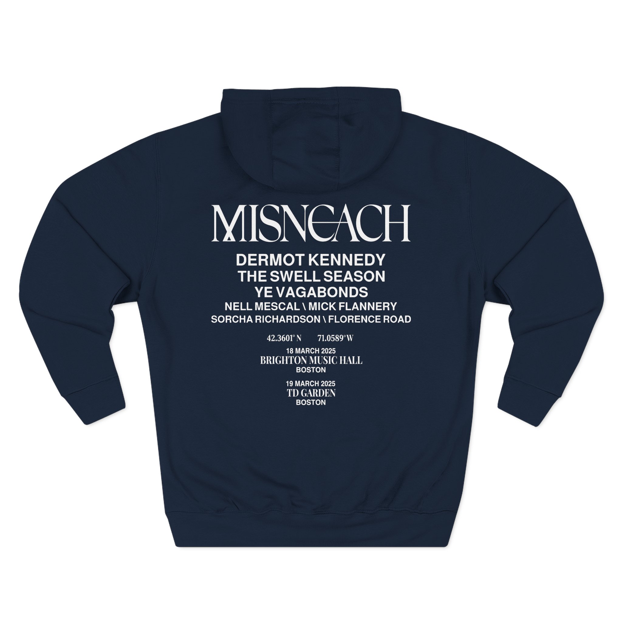 Dermot Kennedy Misneach Festival Three-Panel Fleece Hoodie
