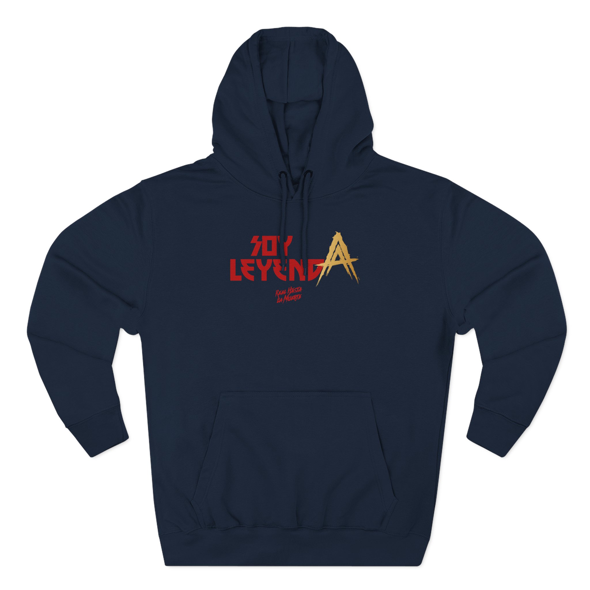 Anuel Aa Soy Leyenda Three-Panel Fleece Hoodie