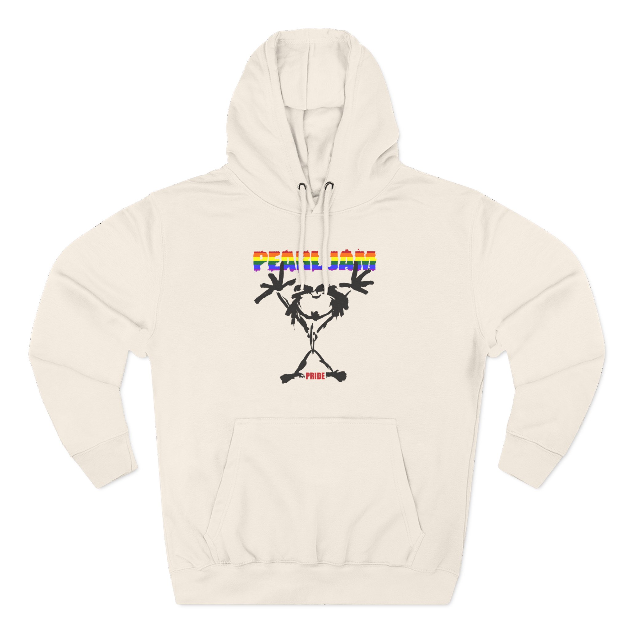 Pearl Jam Pride Stickman Three-Panel Fleece Hoodie