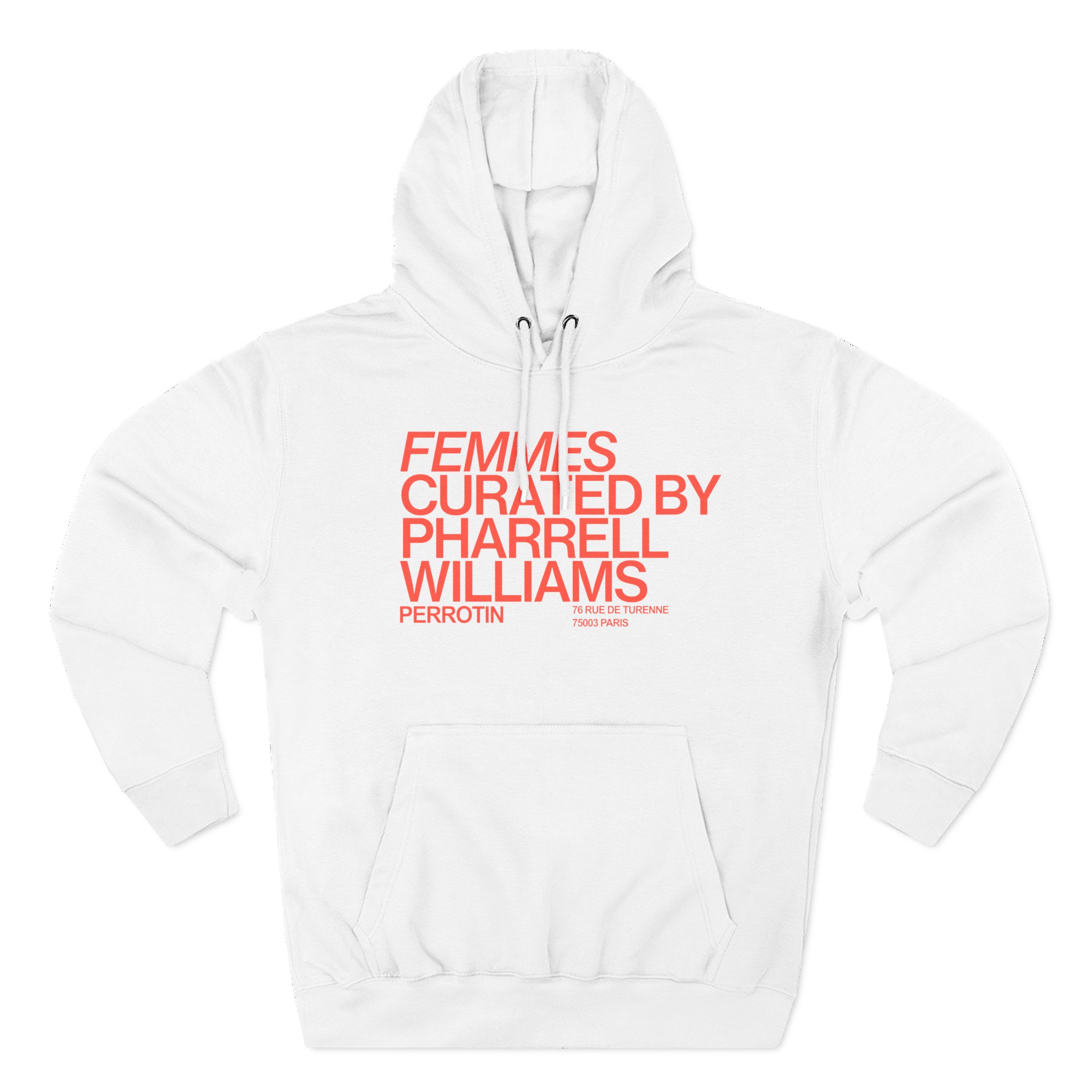 Pharrell Williams Femmes Three-Panel Fleece Hoodie