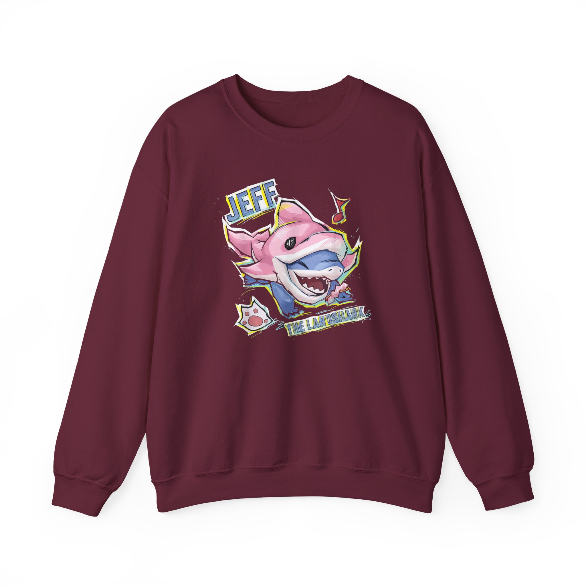 Jeff the Land Shark Unisex Heavy Blendâ„¢ Crewneck Sweatshirt