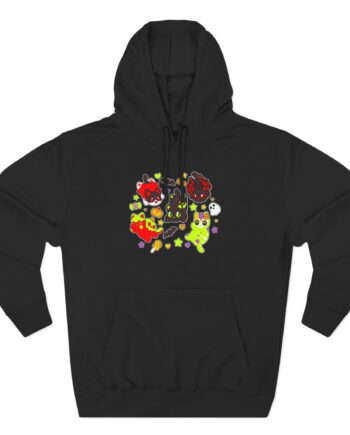 Aphmau Halloween Three-Panel Fleece Hoodie